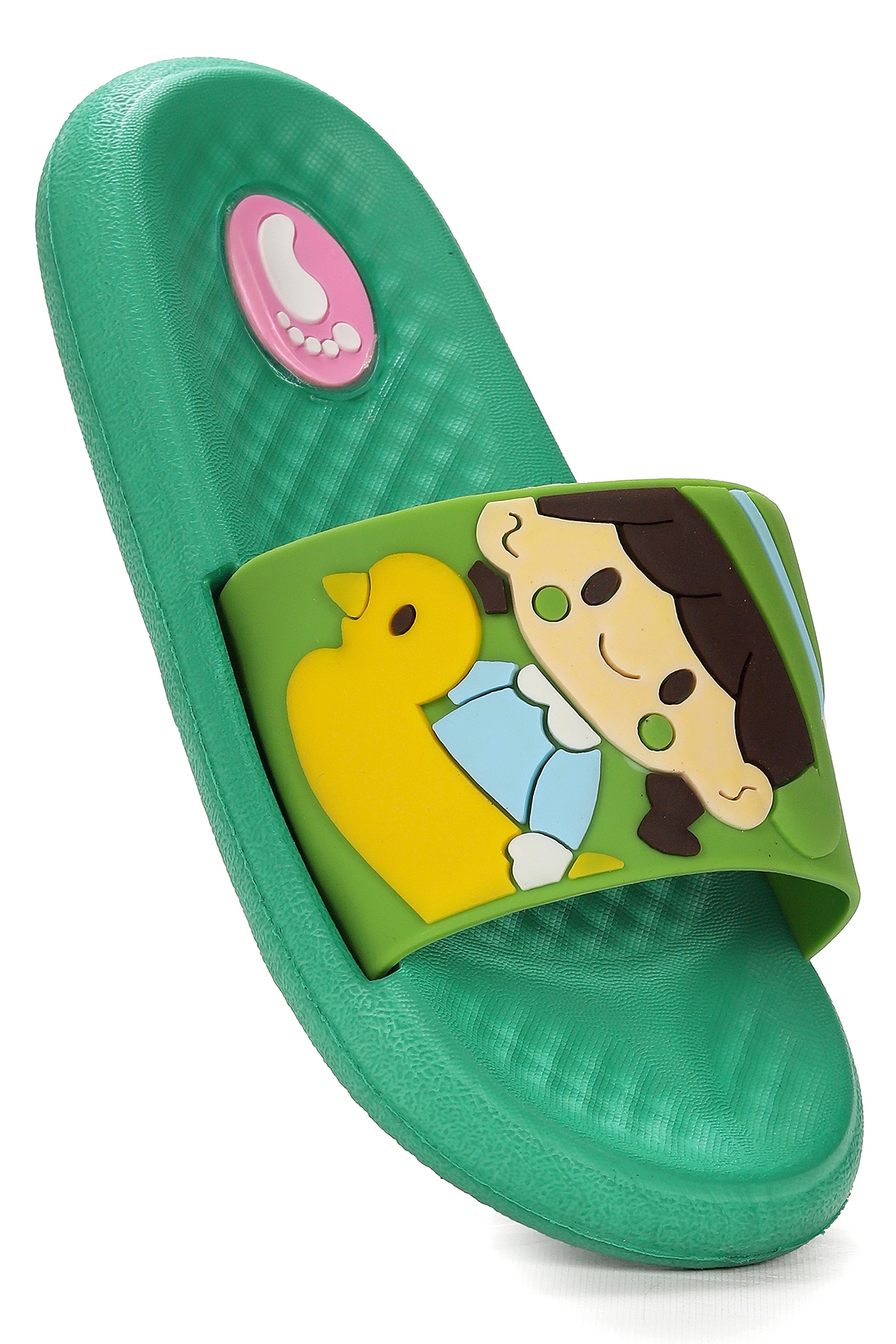 Dock Eva Plaj Havuz Okul Kreş Kız Çocuk Terlik Yeşil - Görsel 2
