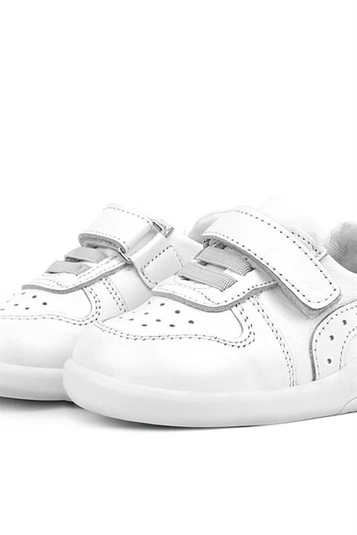 Hakiki Deri Beyaz Anatomik Bebek Spor Ayakkabı - Görsel 7