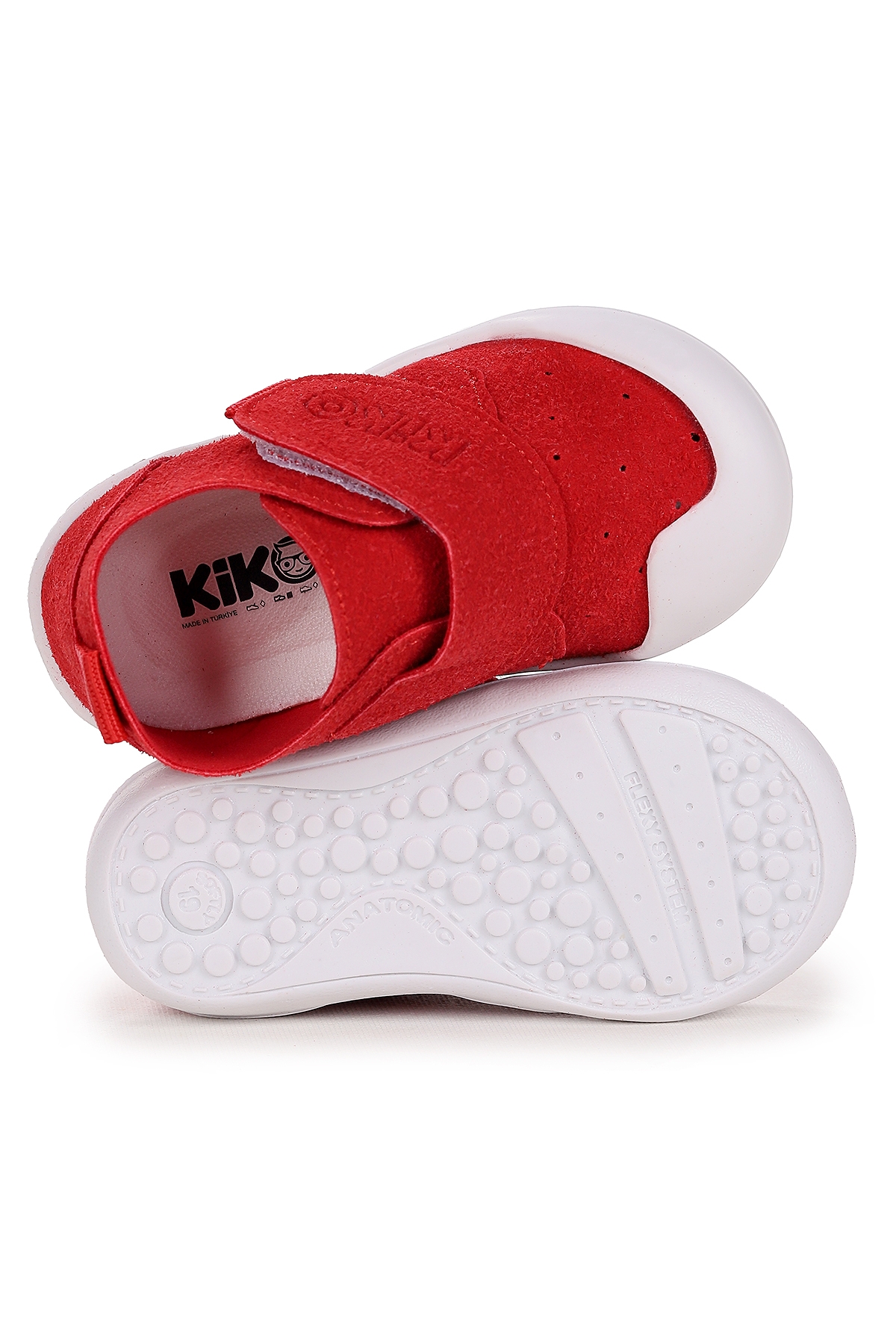 Rosie İlk Adım Cırtlı Kız Bebek Günlük Ayakkabı Kırmızı - Görsel 6