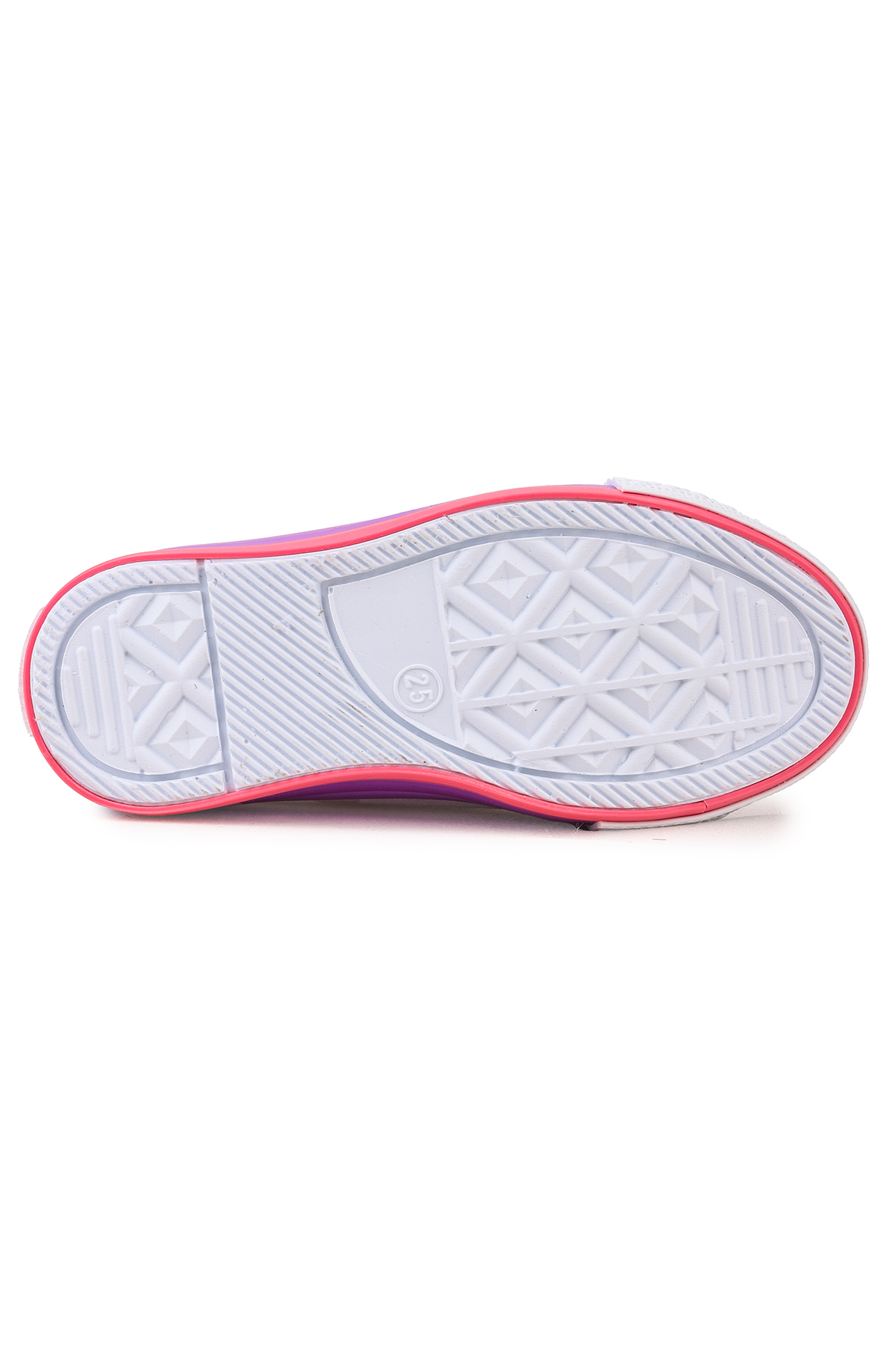 Linen Cırtlı Kız Bebek Keten Spor Ayakkabı Beyaz - Pembe - Görsel 6