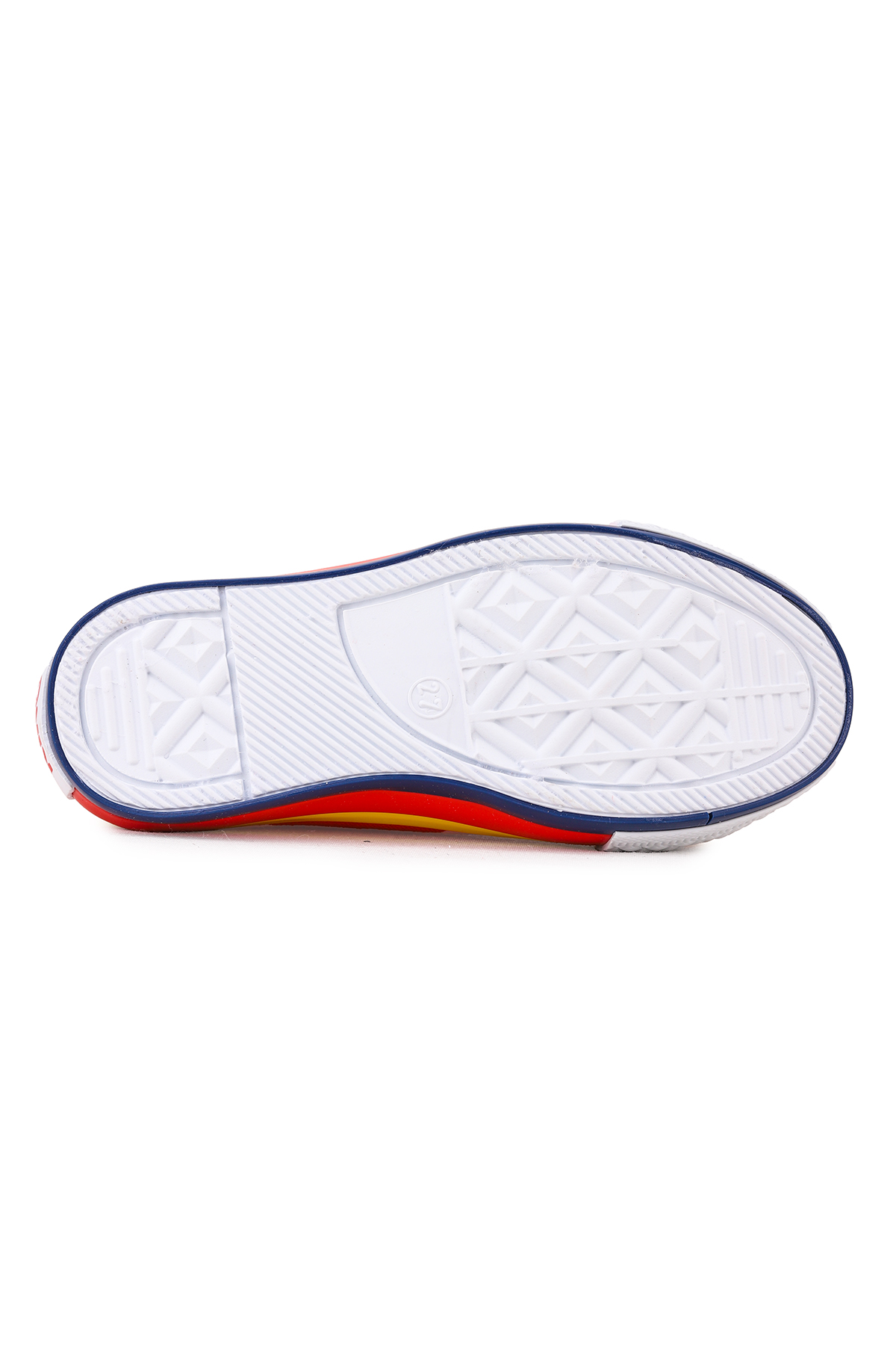 Tinna Bağcıklı Erkek Çocuk Keten Spor Ayakkabı Turuncu - Görsel 6