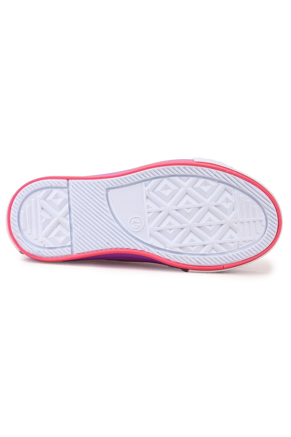 Tinna Bağcıklı Kız Bebek Keten Spor Ayakkabı Pembe - Görsel 6