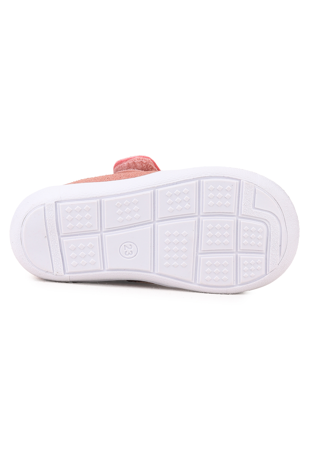 Cookie Cırtlı Kız Bebek İlk Adım Ortopedik Günlük Ayakkabı Pudra - Görsel 6