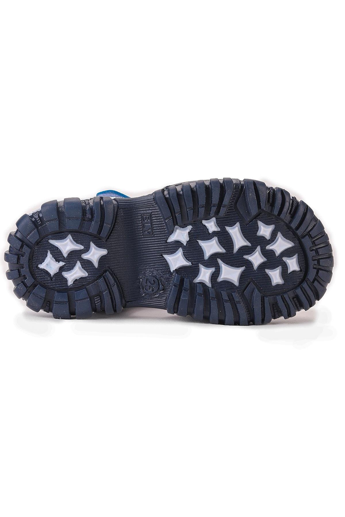 Erkek Bebek Sandalet Arz 2399 Lacivert - Beyaz - Kırmızı - Görsel 6