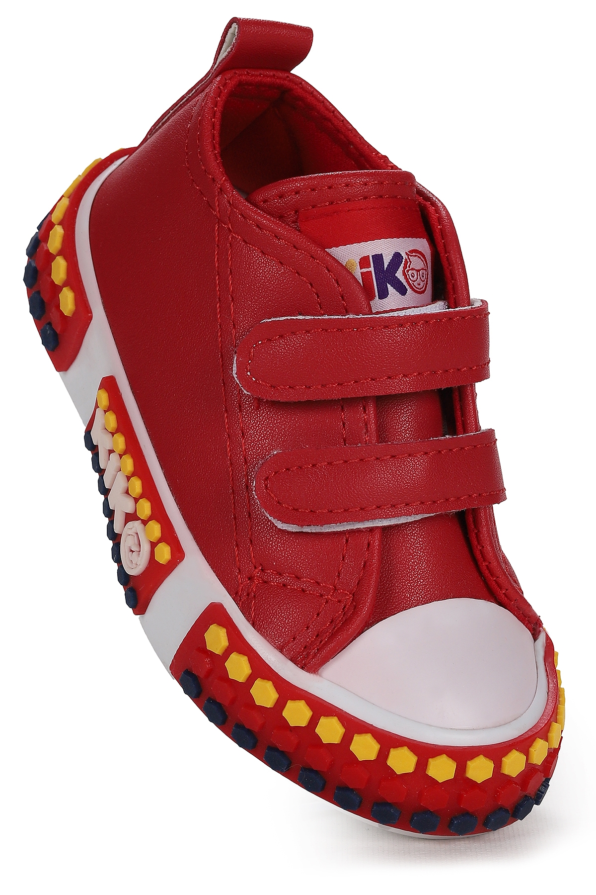 Kach Cırtlı Kız Bebek Günlük Spor Ayakkabı Kırmızı - Görsel 2