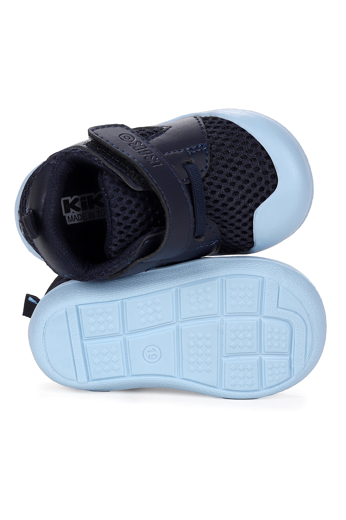 Puppies Cırtlı Erkek Bebek İlk Adım Ortopedik Günlük Ayakkabı Lacivert - Görsel 6