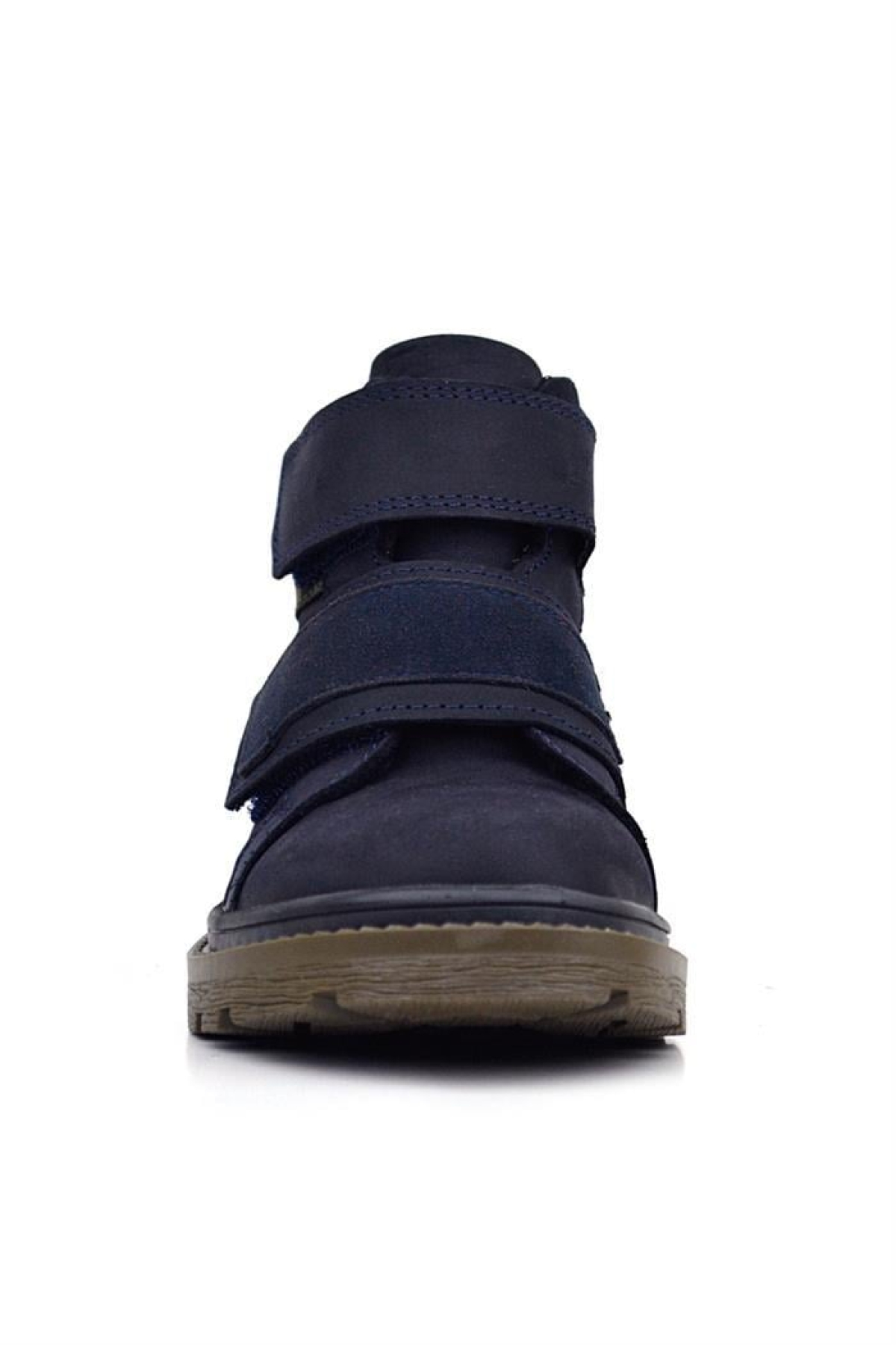 Hakiki Deri Lacivert Cırt Cırtlı Kışlık Çocuk Bot - Görsel 5