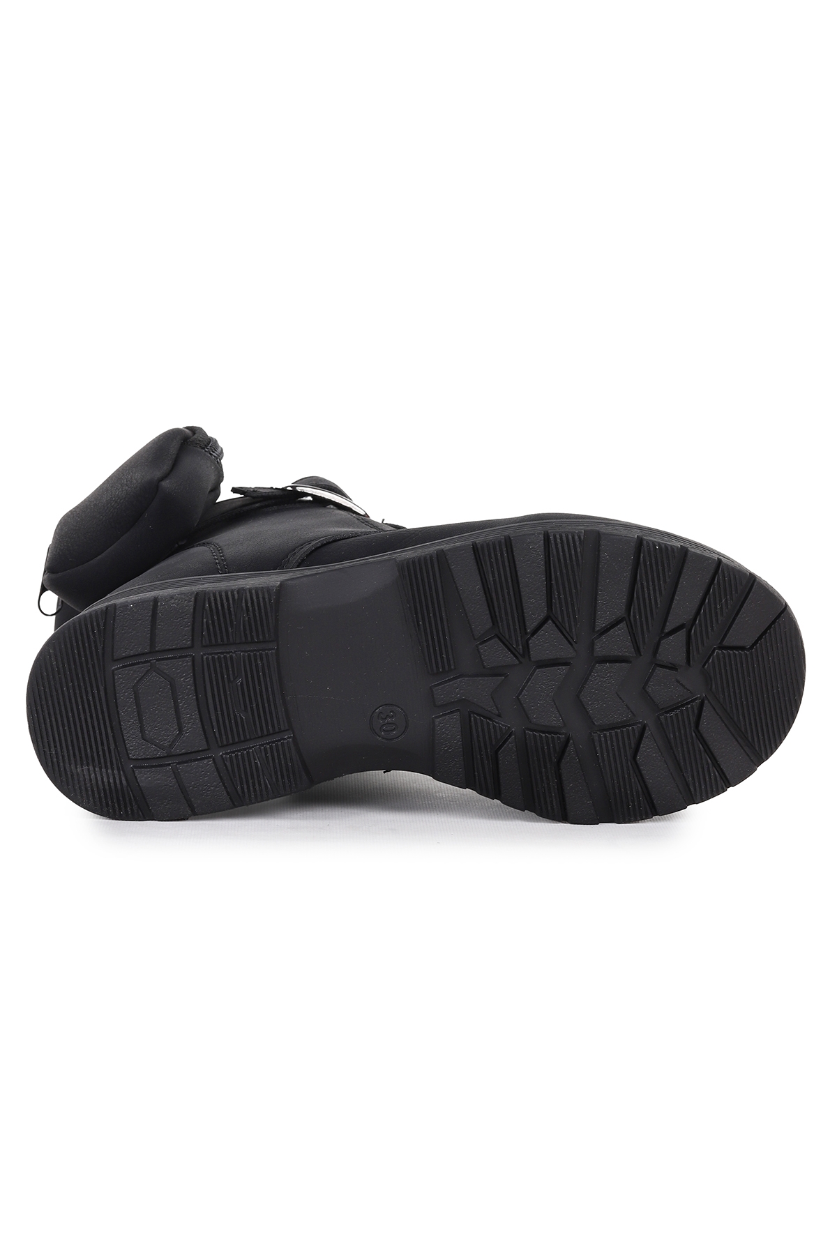 Cloudia Zmrt Fermuarlı Cepli Günlük Kız Çocuk Bot Ayakkabı Siyah - Görsel 6