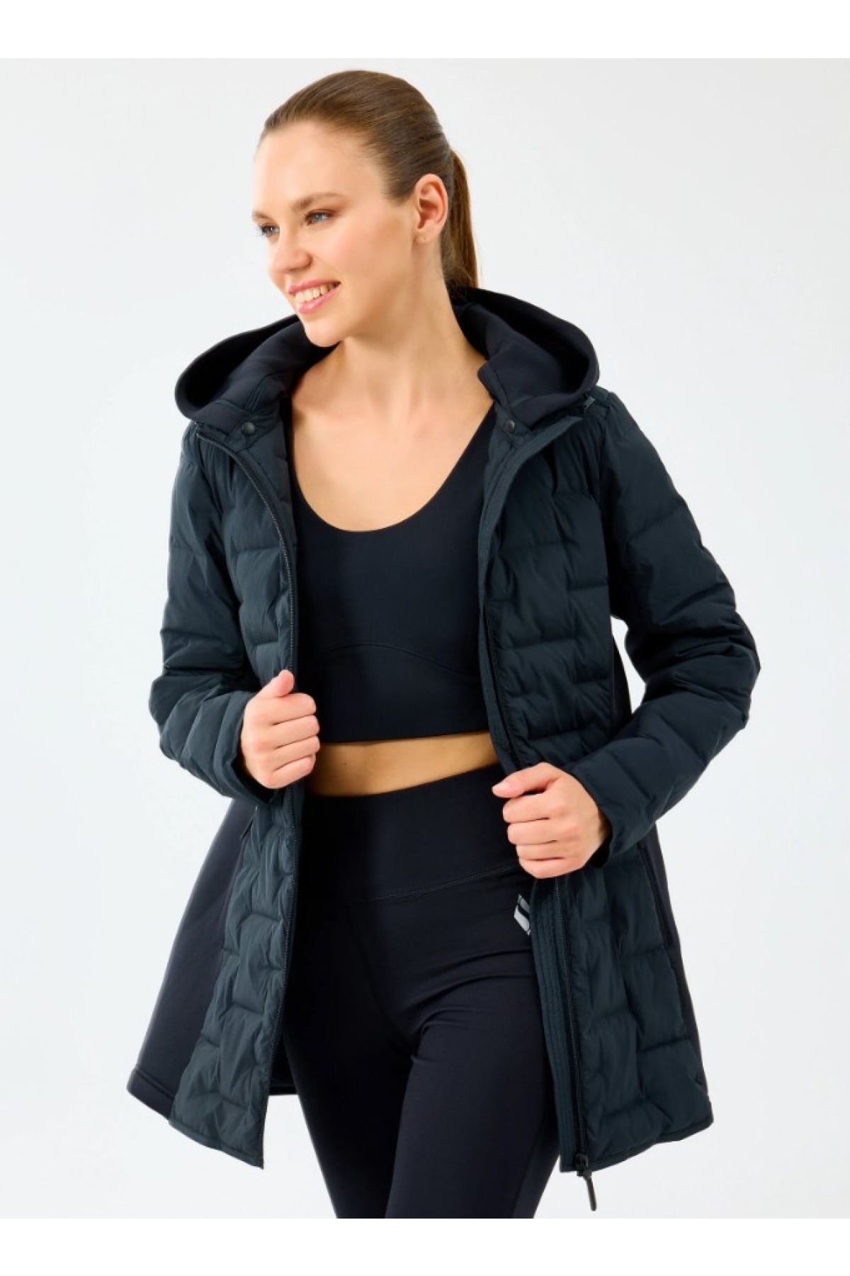 W Full Zip Jacket S242060 Kadın Mont Fiyatları | Flo