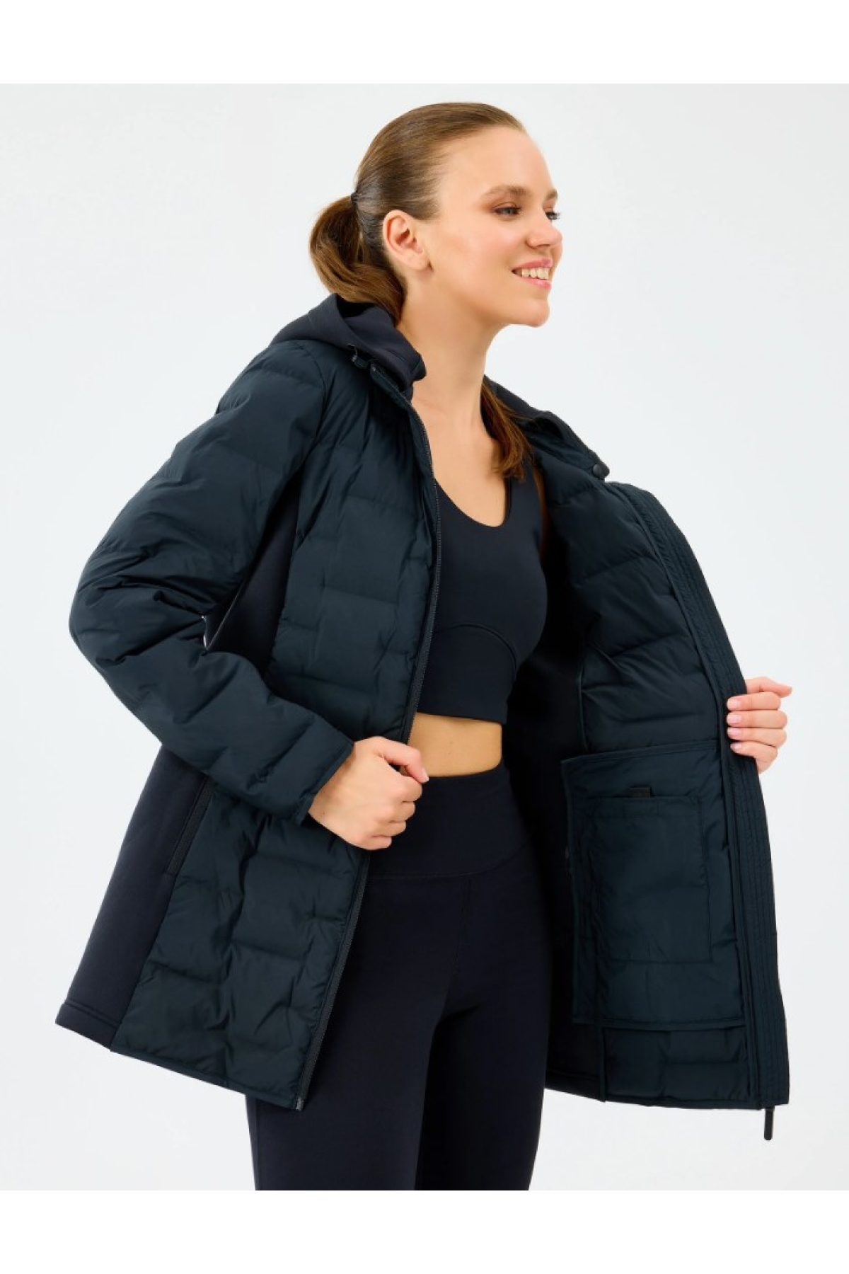 W Full Zip Jacket S242060 Kadın Mont Fiyatları | Flo
