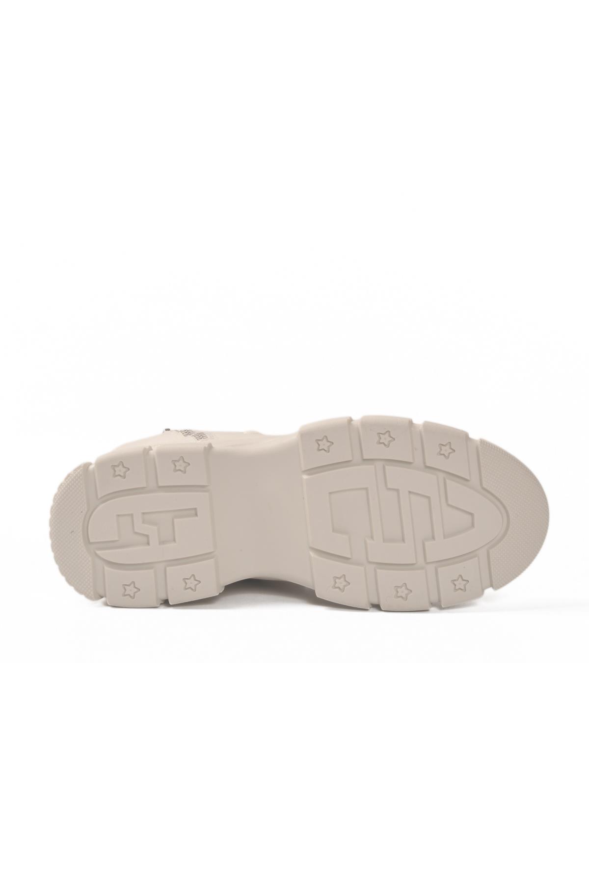 Neptün Z Beyaz Hafızalı Taban Kadın Bot - Görsel 6