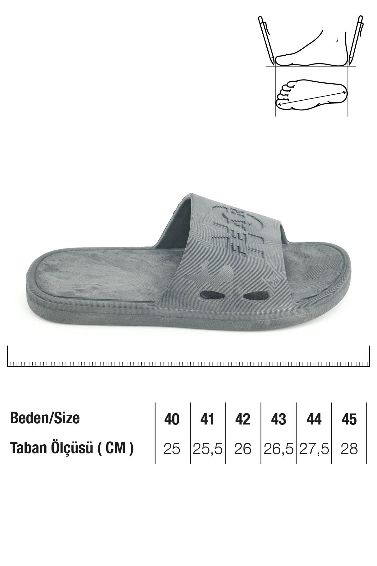 Yazlık Erkek No Fear Airblow Islak Zemine Uygun Günlük Ev Bahçe Havuz Terlik - Görsel 3