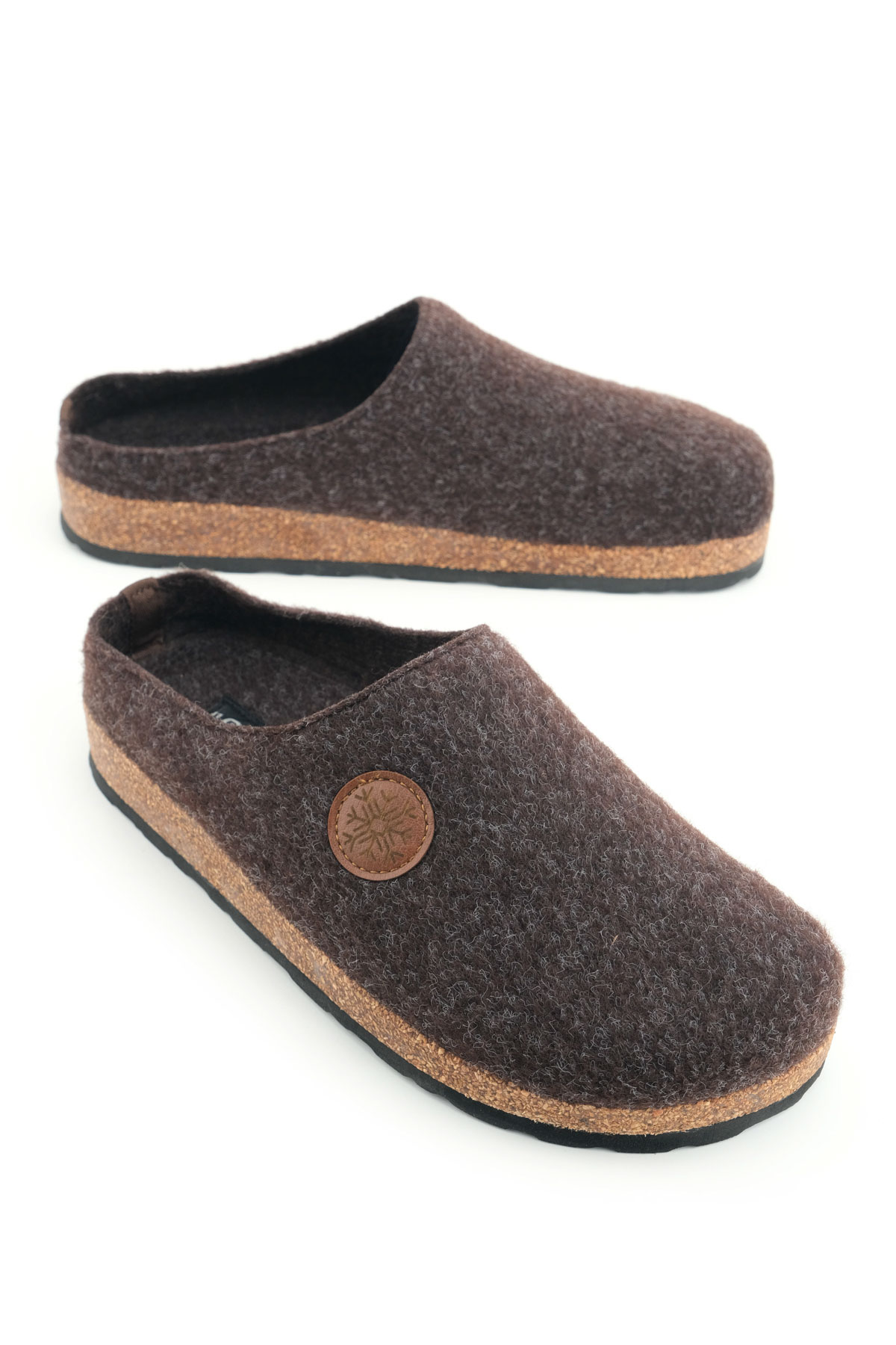 Kışlık Mantar Taban Ev Bahçe Rahat Taban Erkek Terlik - Görsel 2