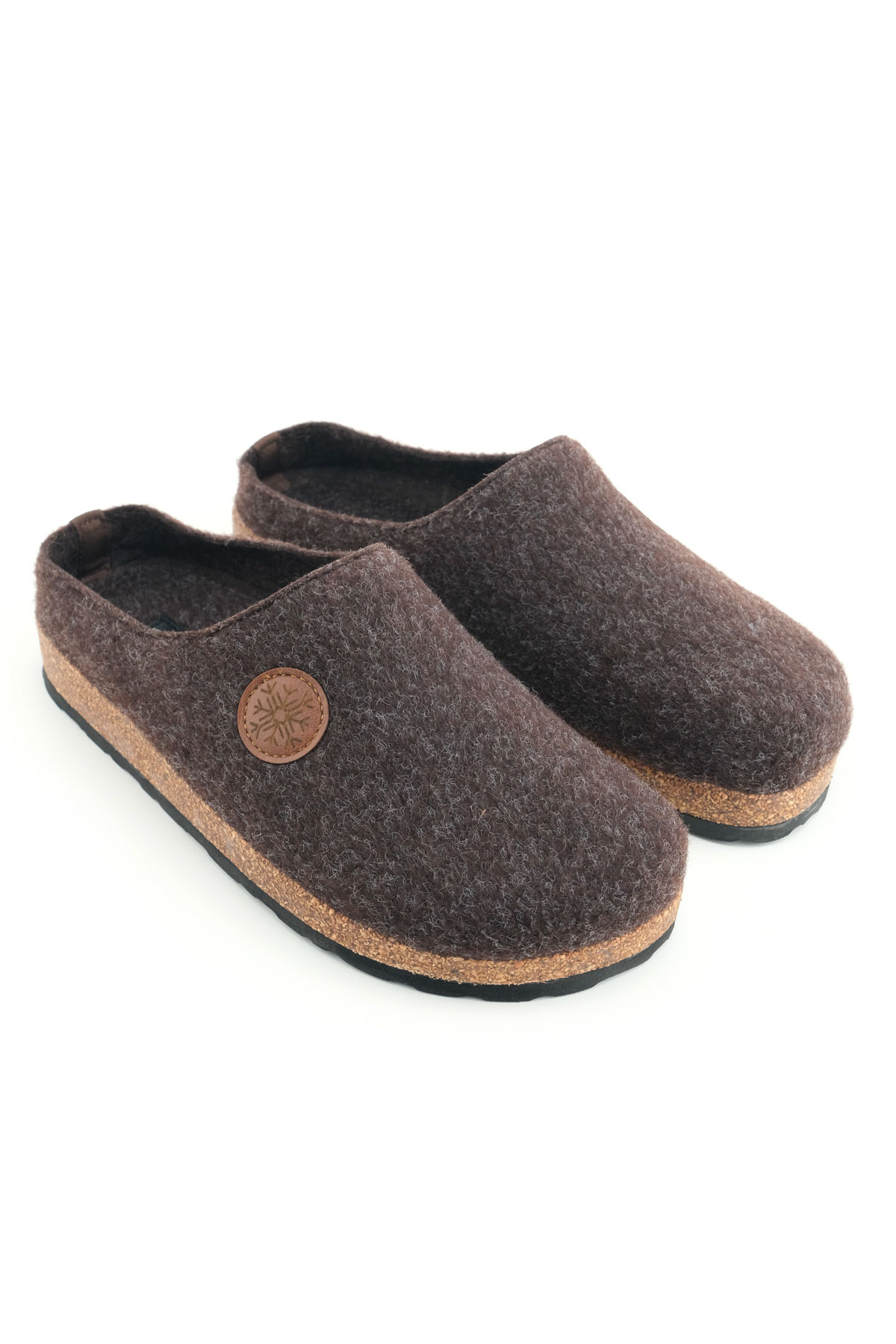 Kışlık Mantar Taban Ev Bahçe Rahat Taban Erkek Terlik - Görsel 4