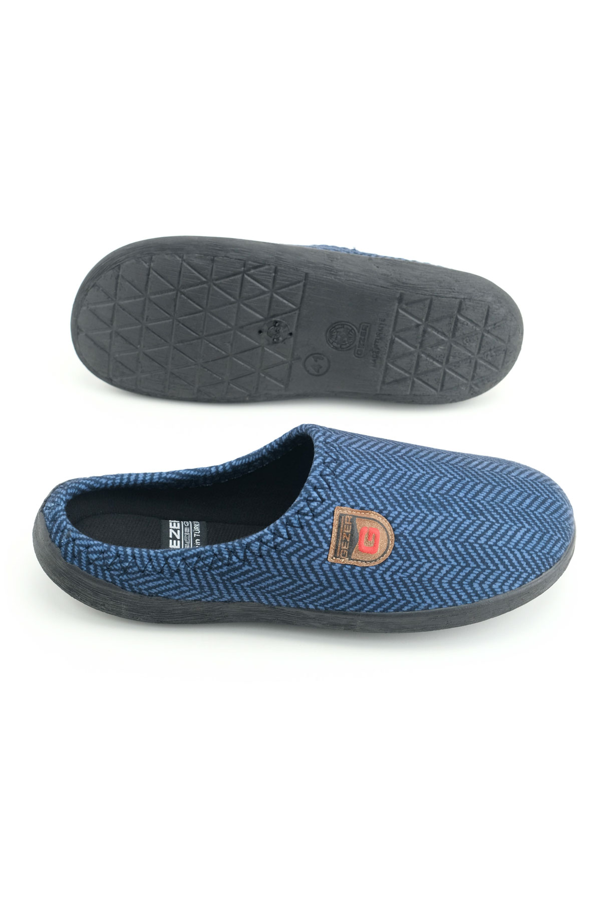 Erkek Kışlık Rahat Taban Ev Bahçe Terlik - Görsel 6