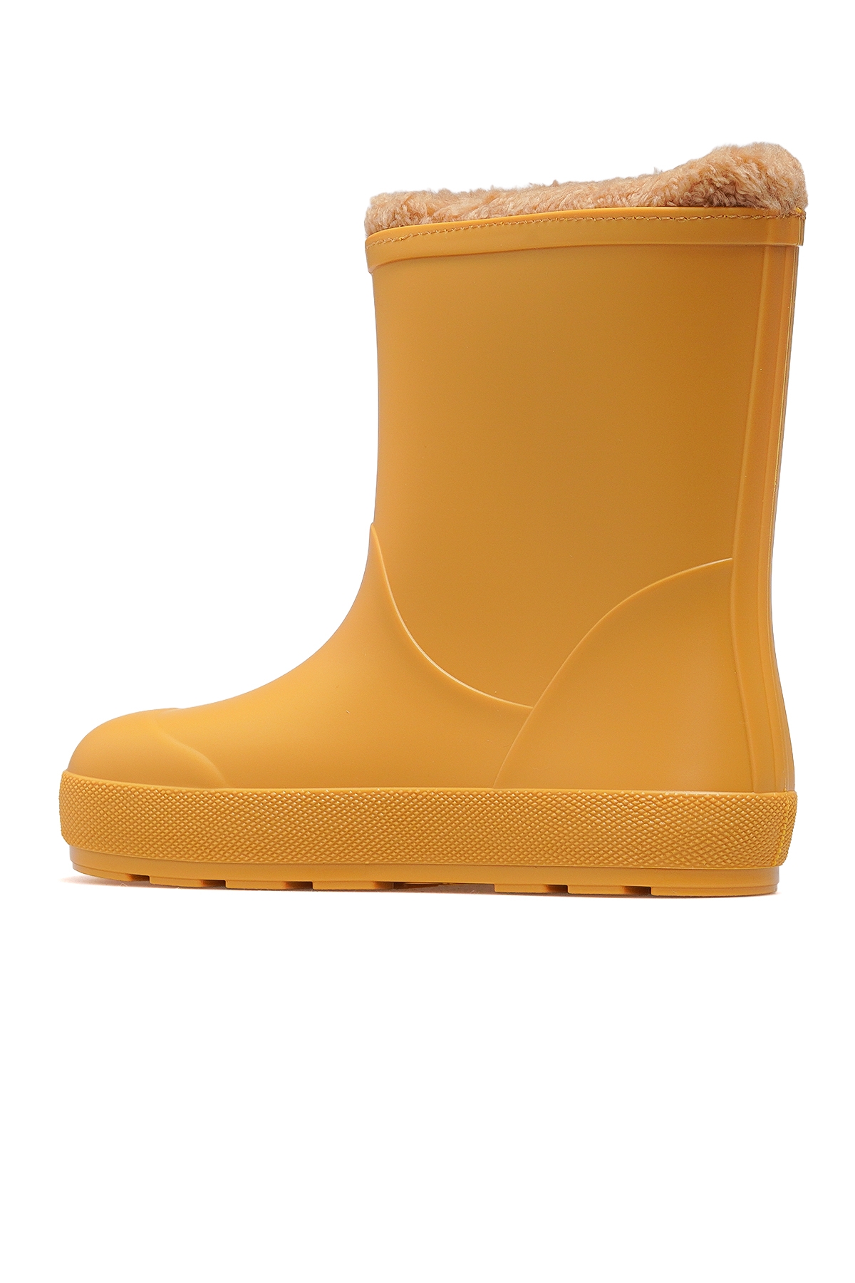Yogi Borreguito Unisex Çocuk Kürklü Su Geçirmez Çizme 25k W10306 Sarı - Görsel 4