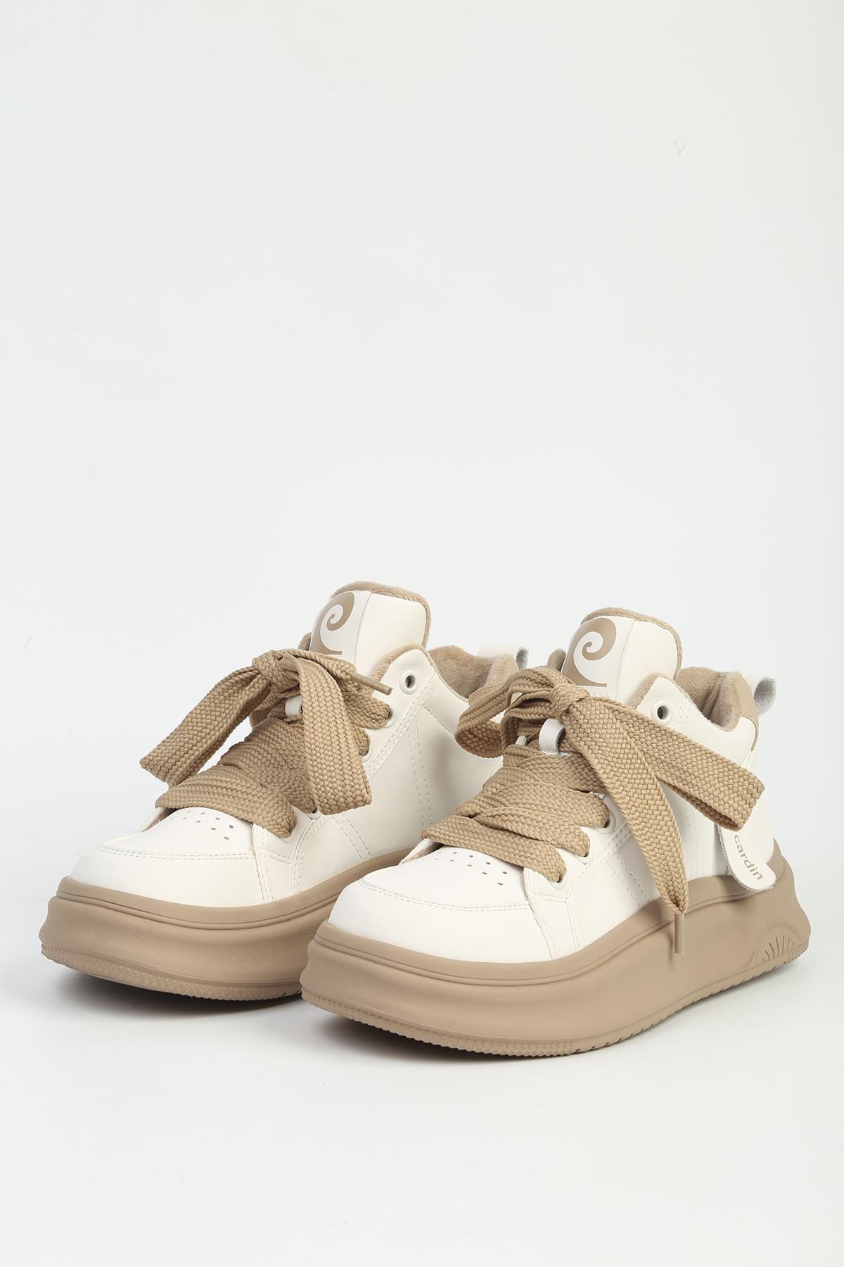 Beyaz Kadın Spor Ayakkabı İTHAL PCI-11517 - Görsel 5