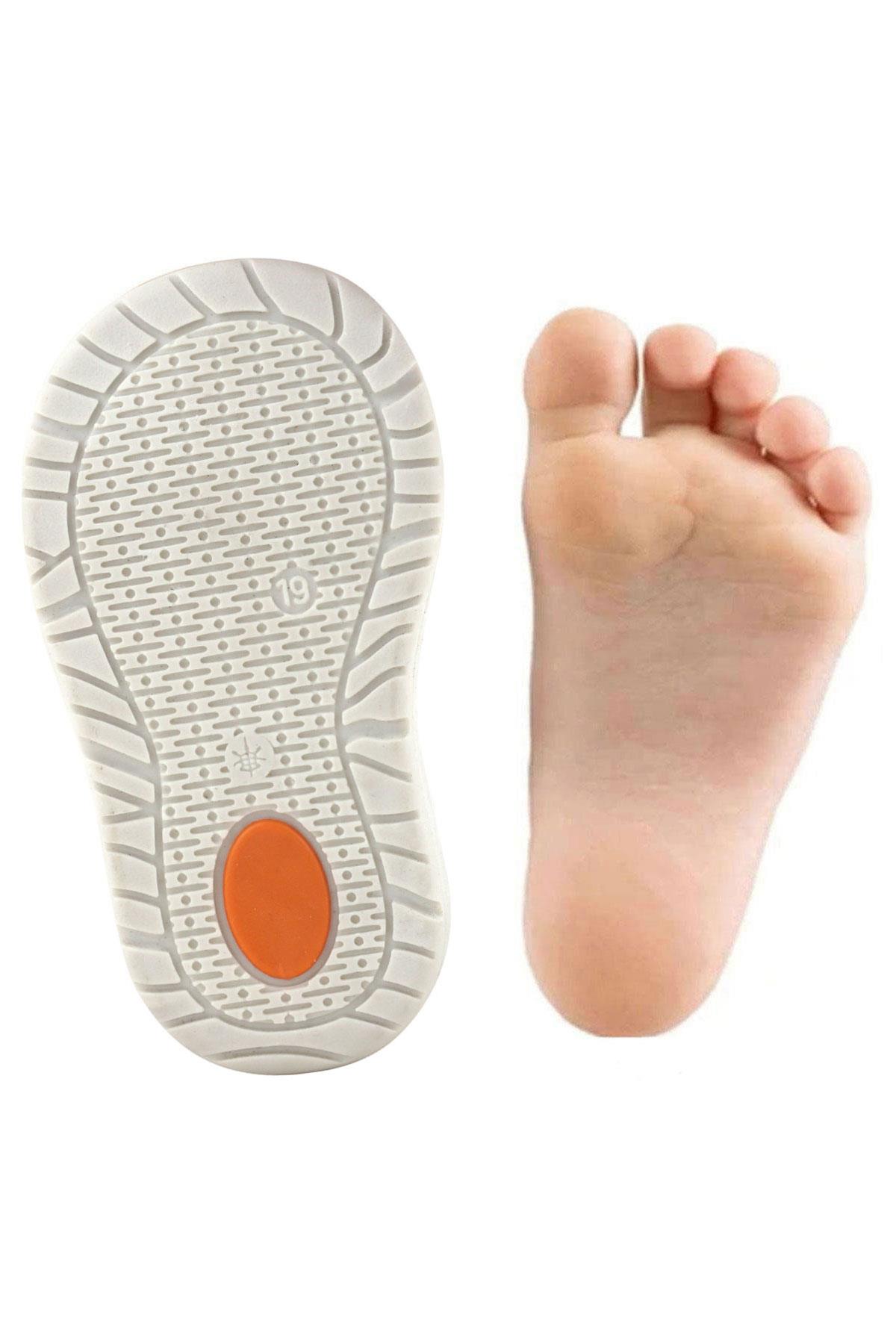 Schaggy Hakiki Deri Kahve Bebek Spor Ayakkabı - Görsel 10