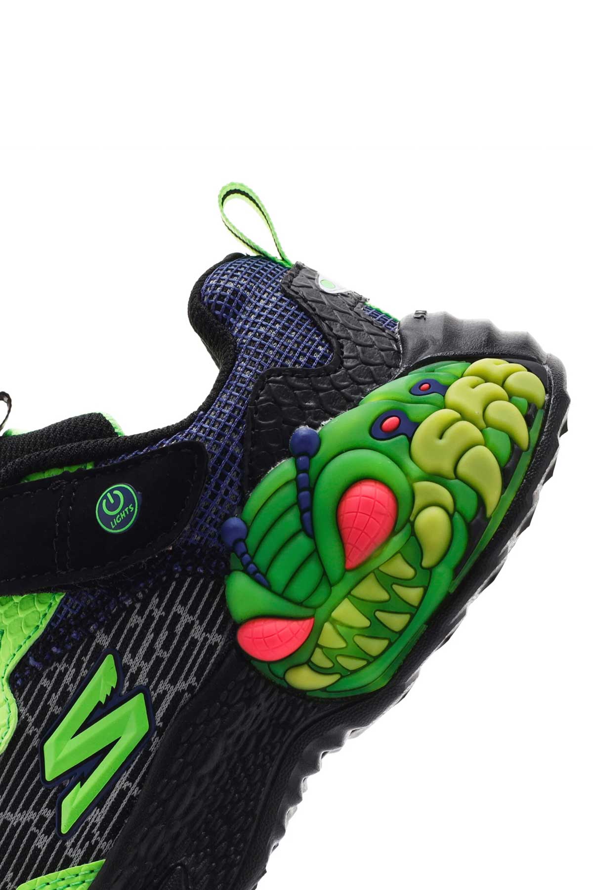 Skechers CREATURE-LIGHTS Siyah Erkek Çocuk Sneaker - Görsel 6