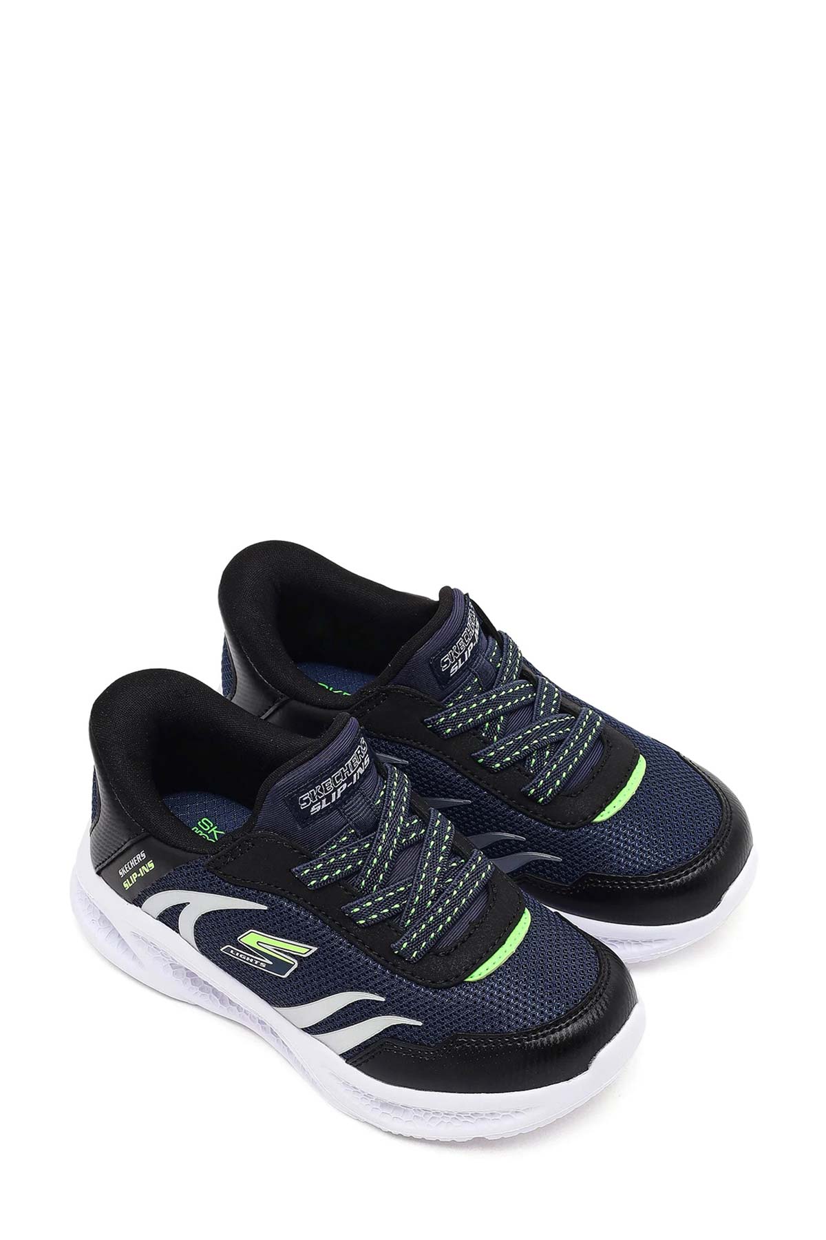 Skechers METEOR-LIGHTS Lacivert Erkek Çocuk Sneaker - Görsel 7