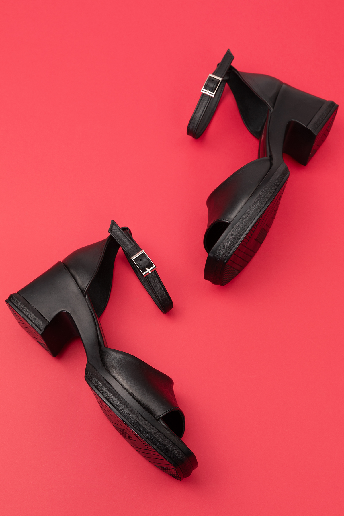 Gondol Kadın Hakiki Deri Şık Topuklu Sandalet ez.5001 - Görsel 4