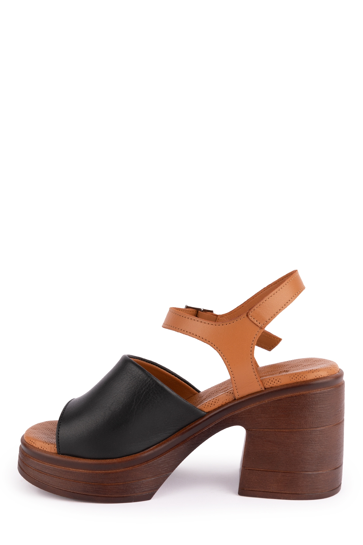Gondol Kadın Hakiki Deri Platform Topuklu Sandalet msa.34 - Görsel 7