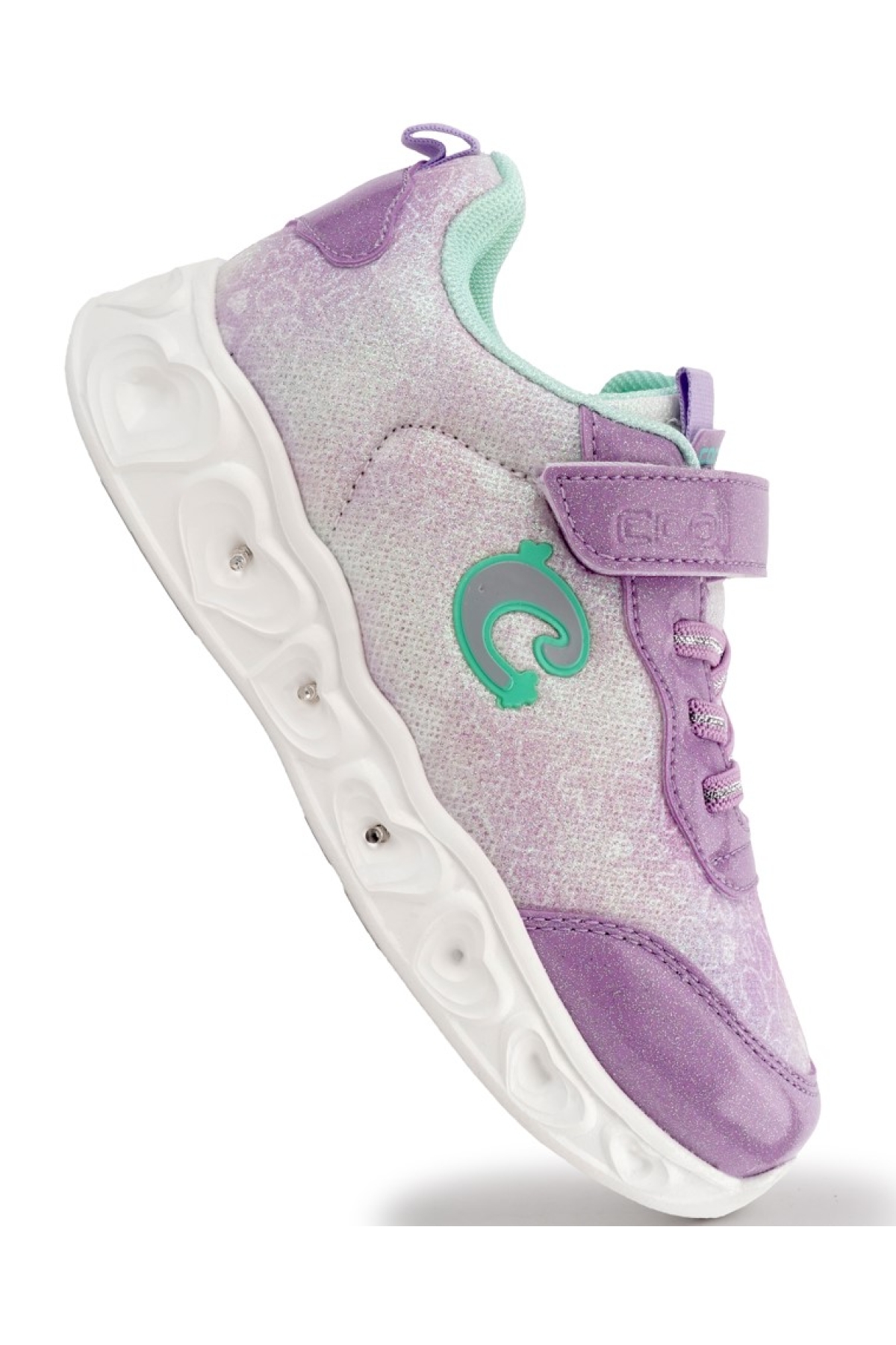 YukiS Işıklı Ortopedik Taban Kız Çocuk Spor Ayakkabı - Görsel 6