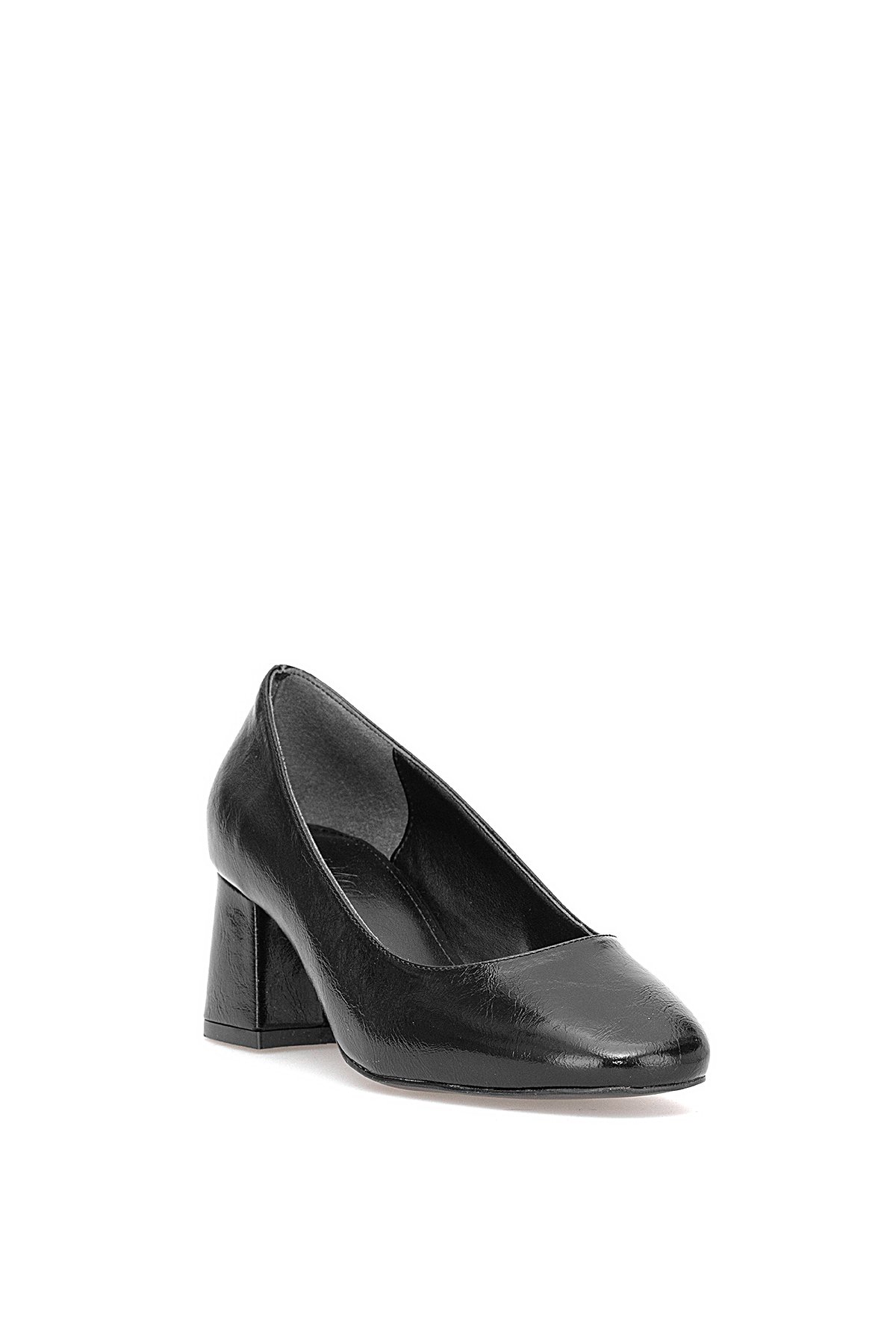 Elit PM53 K508-1 Kadın Klasik Topuklu Ayakkabı Siyah - Görsel 3