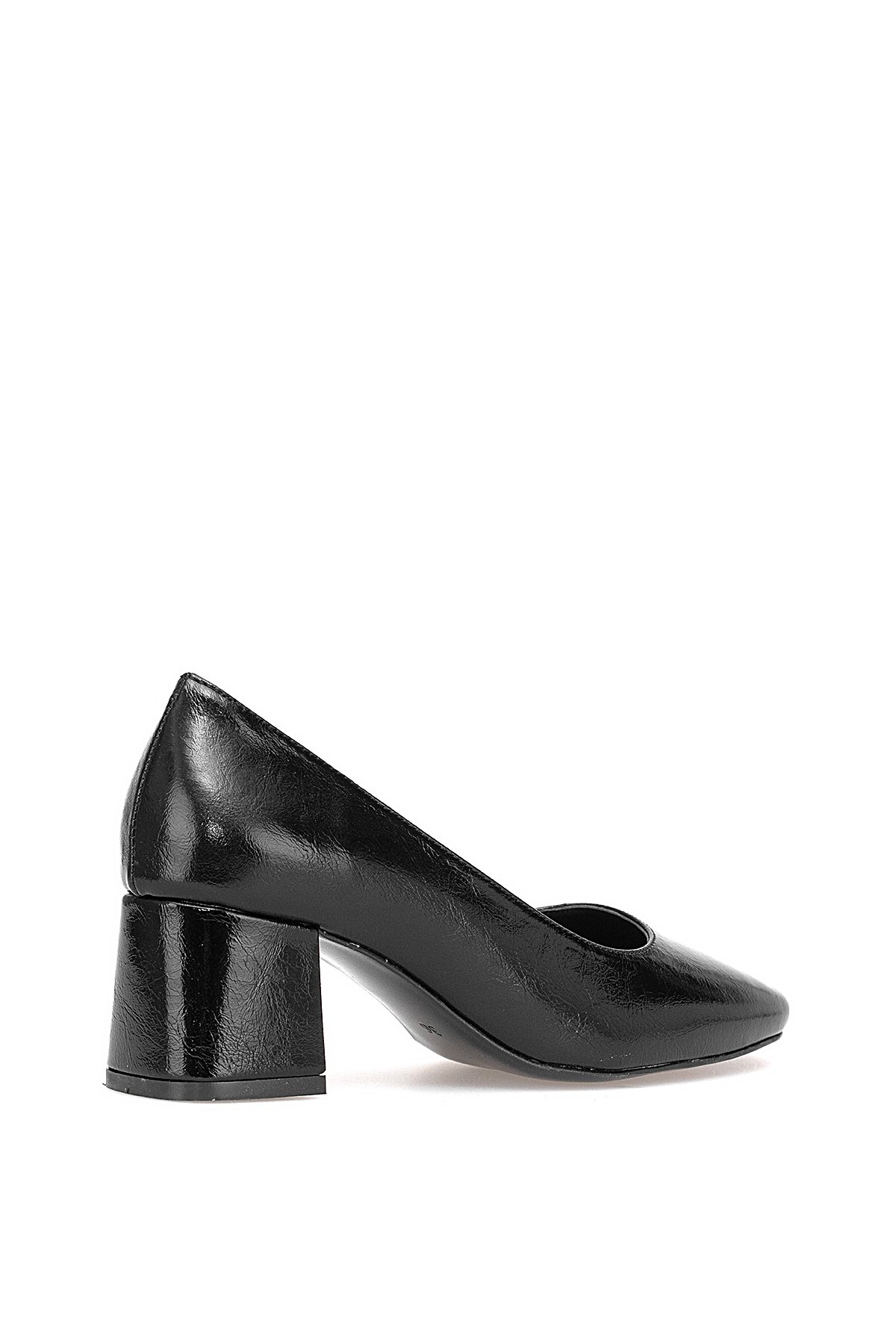 Elit PM53 K508-1 Kadın Klasik Topuklu Ayakkabı Siyah - Görsel 5