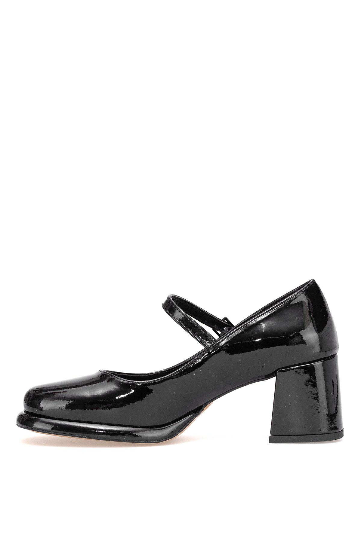 Elit PM559 K100 Kadın Klasik Topuklu Ayakkabı Siyah - Görsel 4