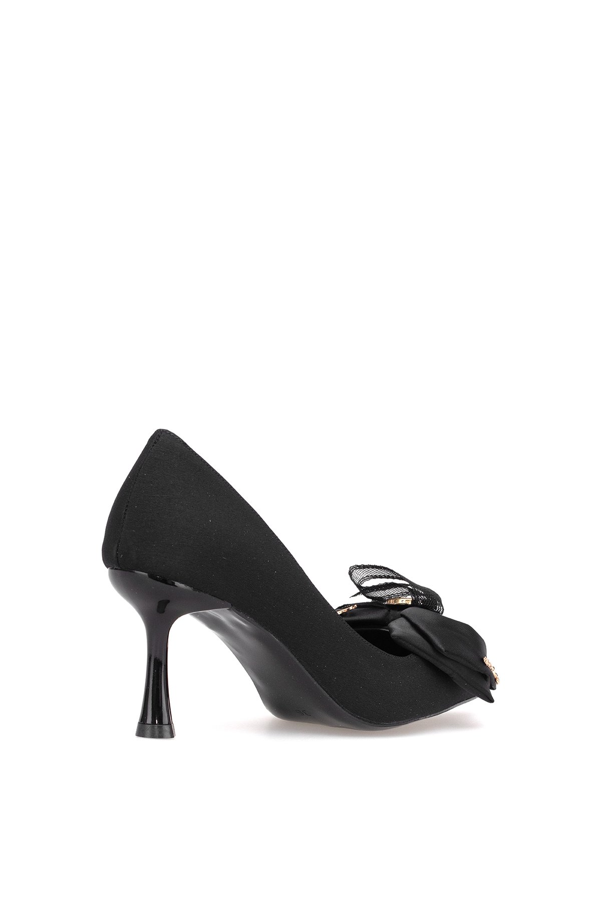 Elit PM492 K1726 Kadın Klasik Topuklu Ayakkabı Siyah - Görsel 5