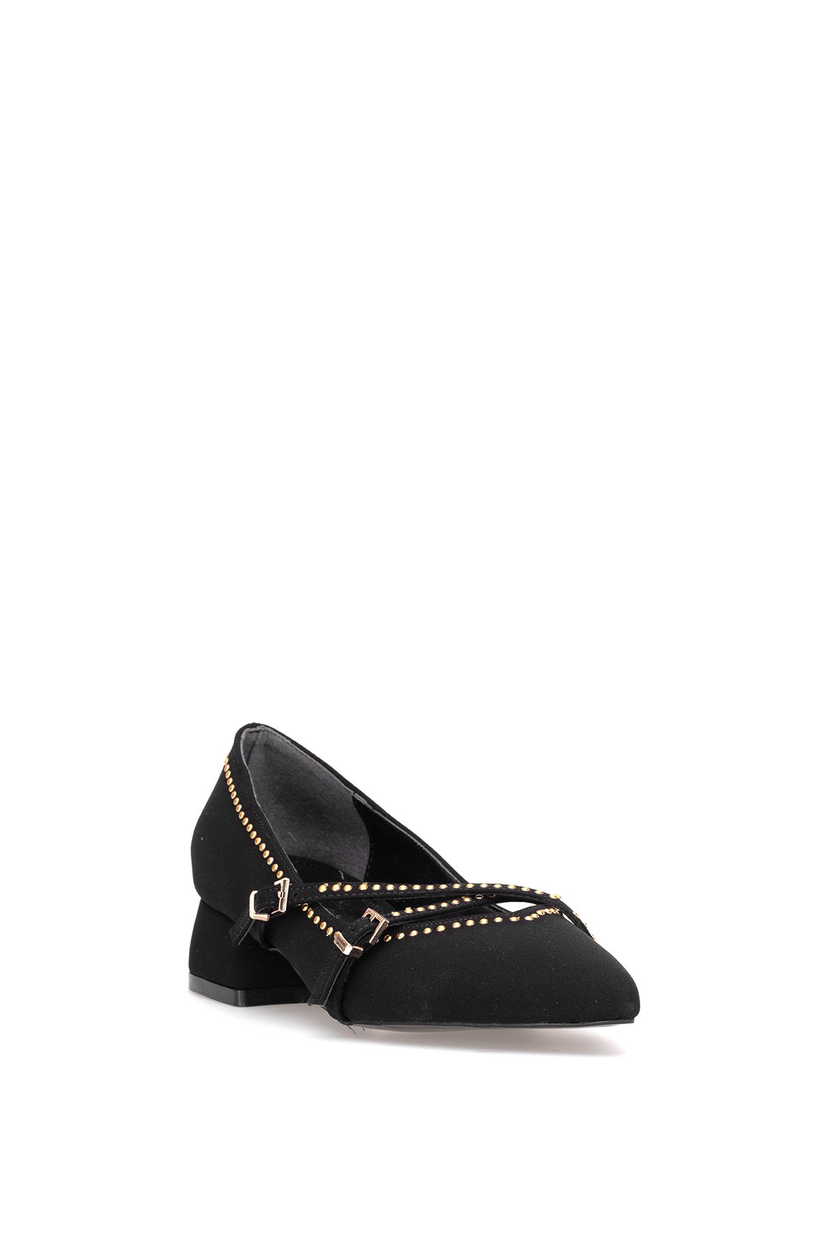 Elit PM492 K1427 Kadın Klasik Topuklu Ayakkabı Siyah - Görsel 3