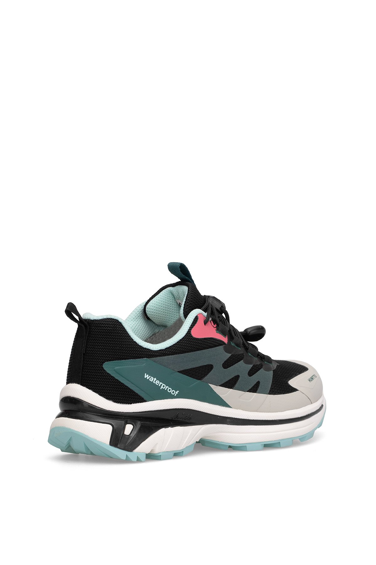 850082B Kadın Waterproof Outdoor Ayakkabı Siyah - Yeşil - Görsel 5