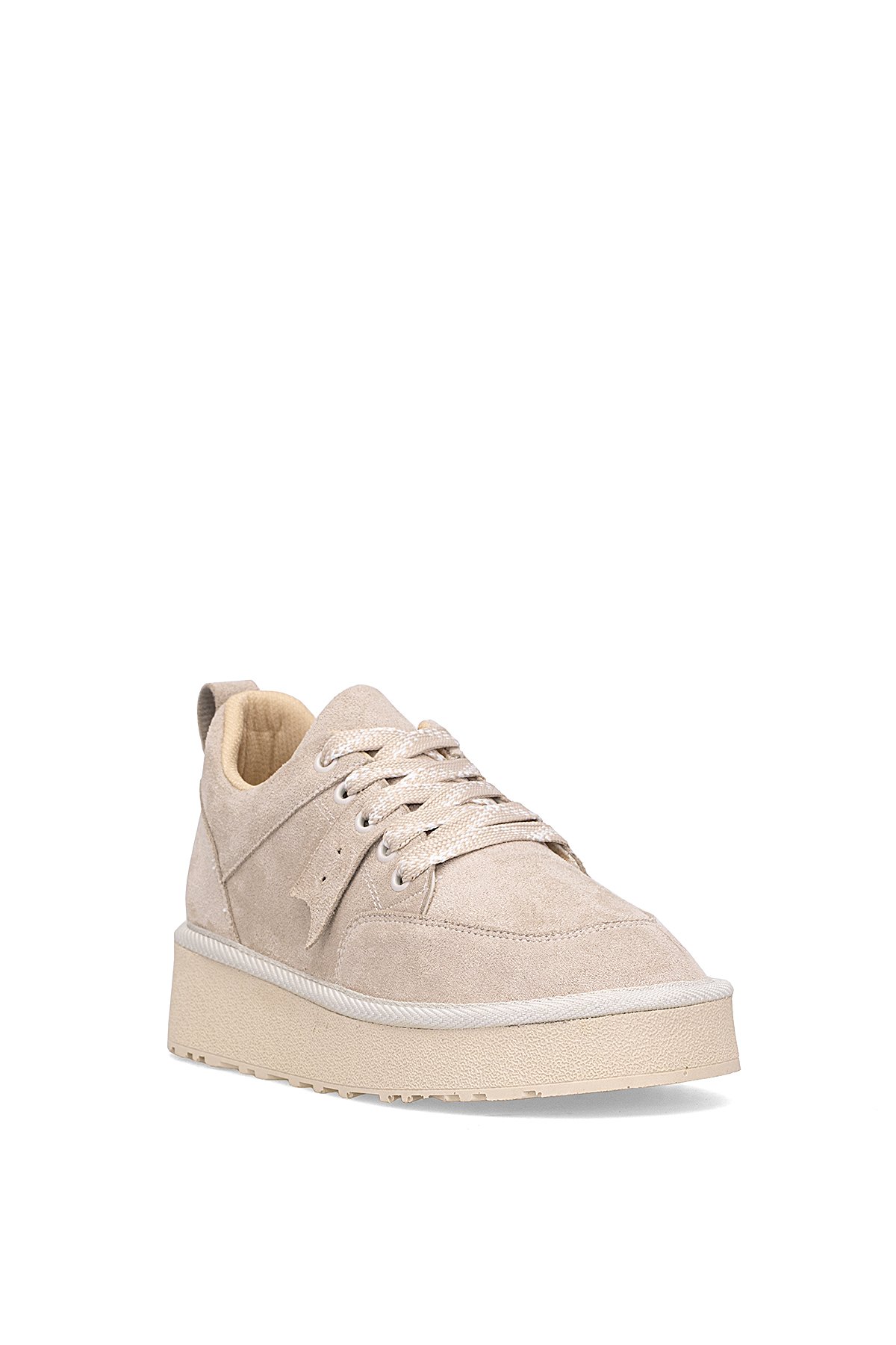 Elit PM128 K455 Kadın Casual Ayakkabı Bej - Görsel 3