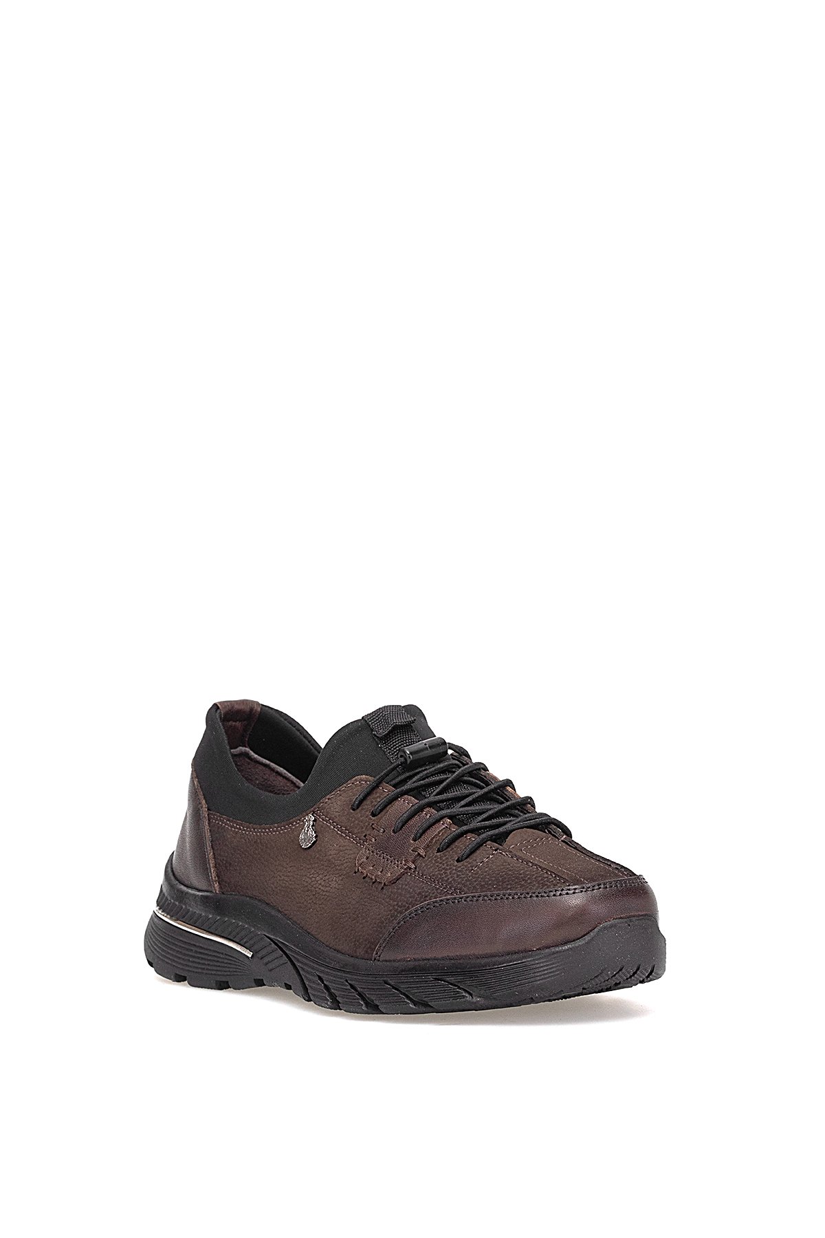 Elit ERLPLV061 Kadın Hakiki Deri Ortopedik Casual Ayakkabı Kahverengi - Görsel 3