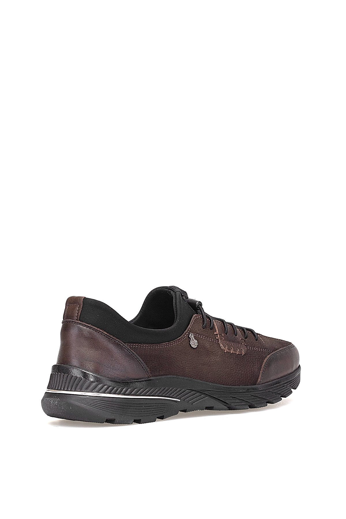 Elit ERLPLV061 Kadın Hakiki Deri Ortopedik Casual Ayakkabı Kahverengi - Görsel 5