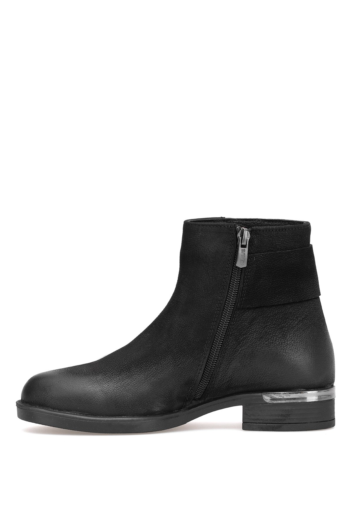 2553202K Kadın Hakiki Deri Klasik Bot Siyah - Görsel 4