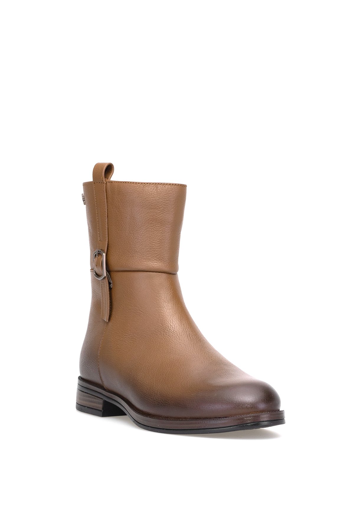 2552701K Kadın Hakiki Deri Klasik Bot Taba - Görsel 3