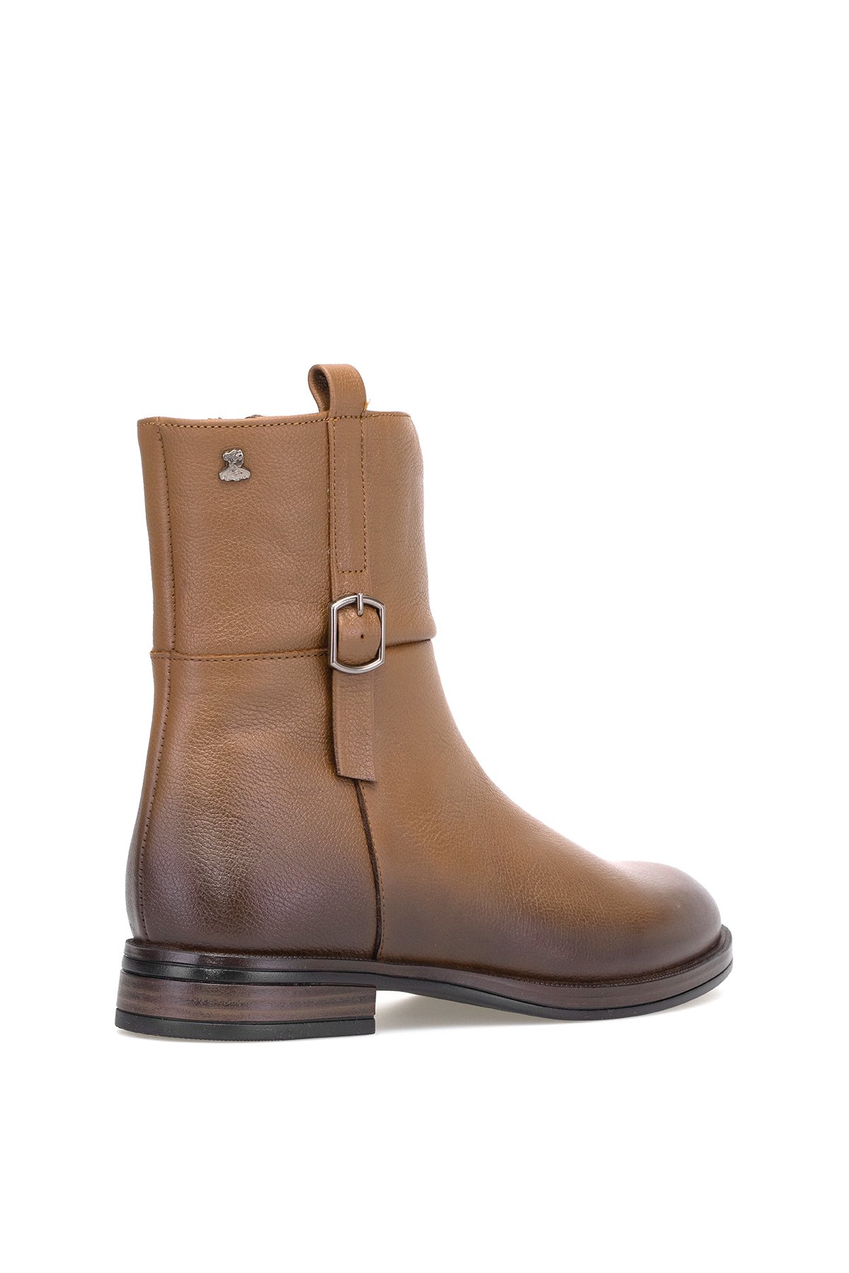 2552701K Kadın Hakiki Deri Klasik Bot Taba - Görsel 5