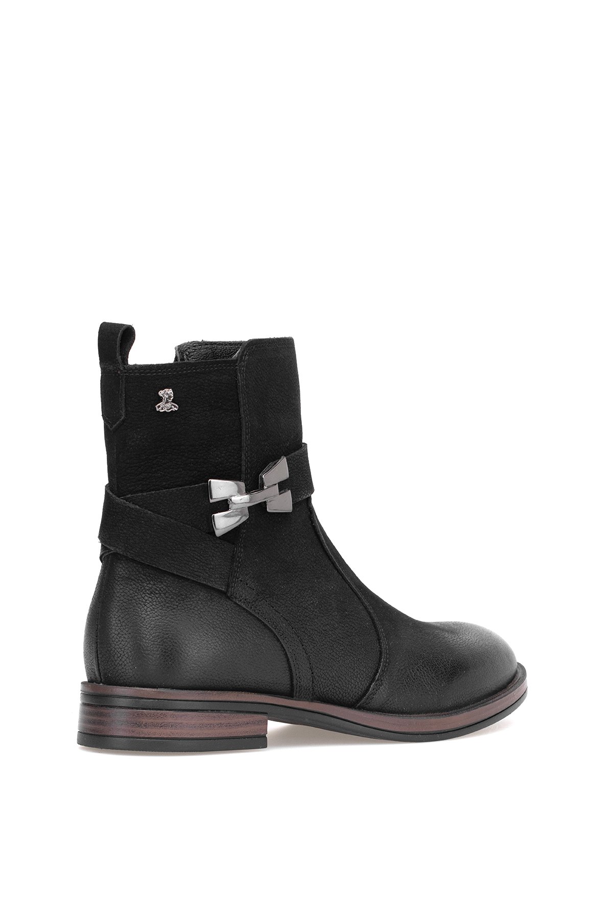 2552703K Kadın Hakiki Deri Klasik Bot Siyah - Görsel 5