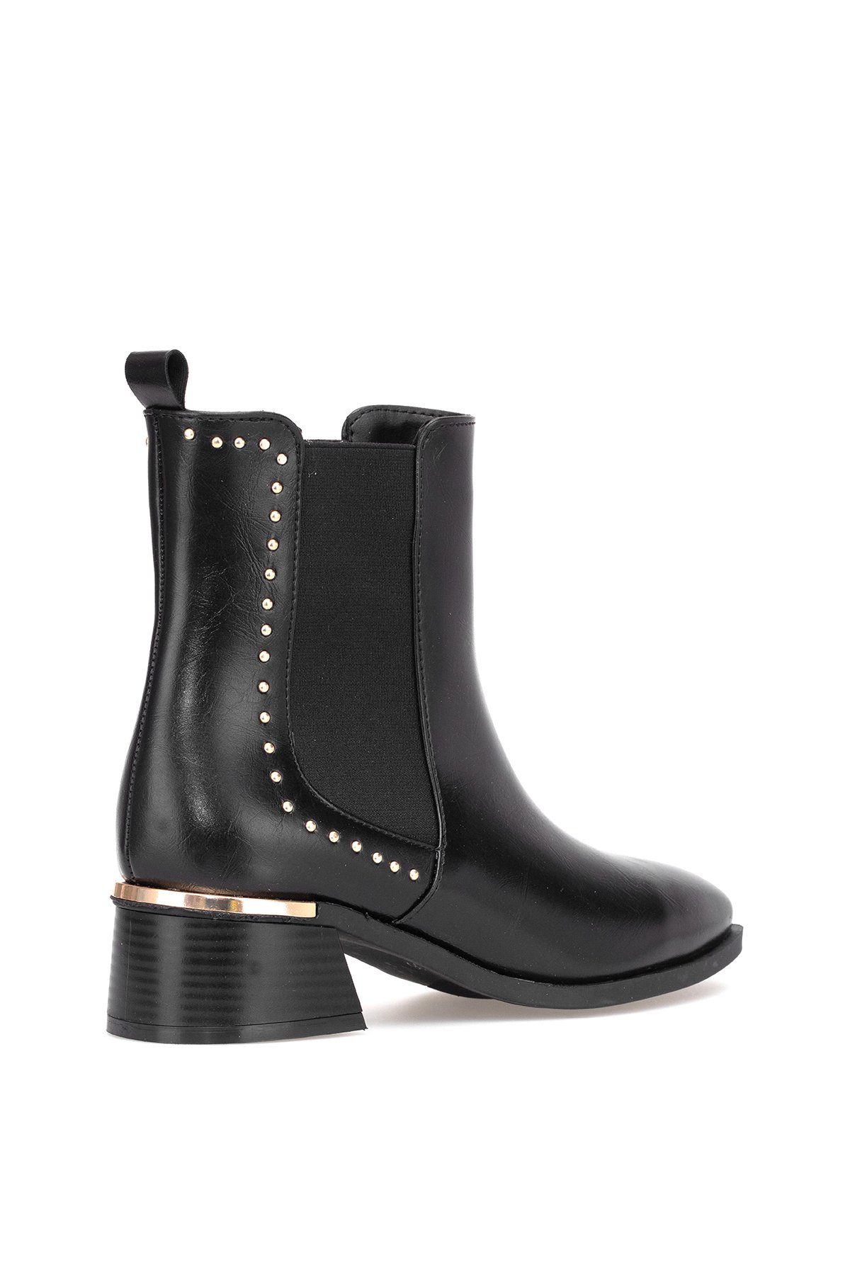 Elit PM180 K9782 Kadın Chelsea Bot Siyah - Görsel 5