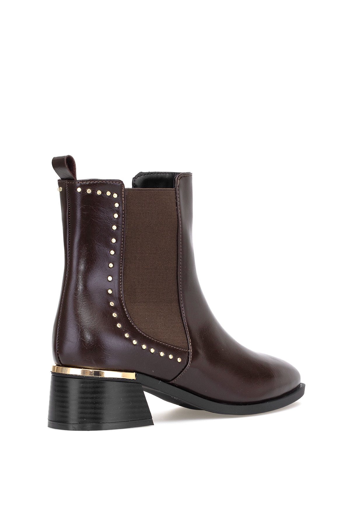 Elit PM180 K9782 Kadın Chelsea Bot Kahverengi - Görsel 5