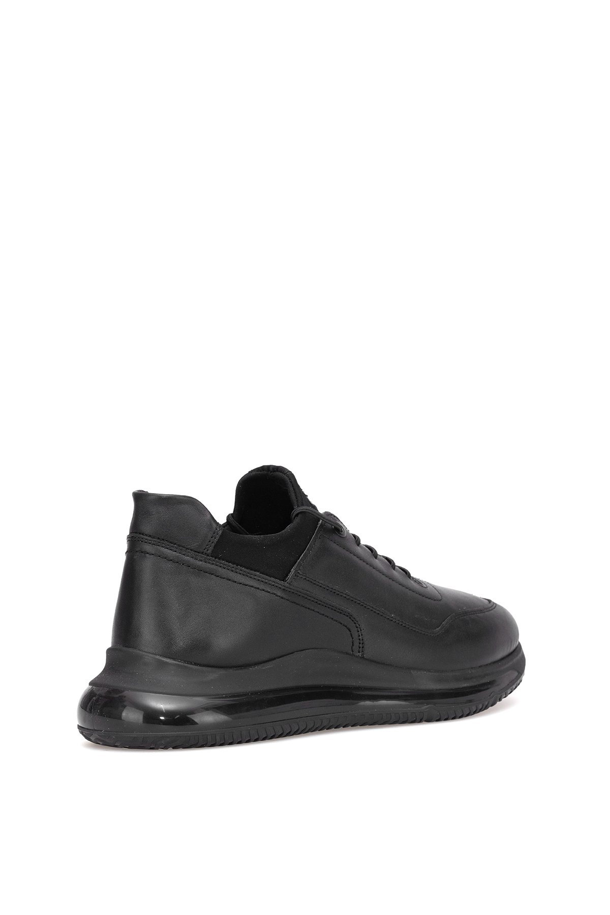 Elit 25KNBL5017 Erkek Hakiki Deri Casual Ayakkabı Siyah - Görsel 5