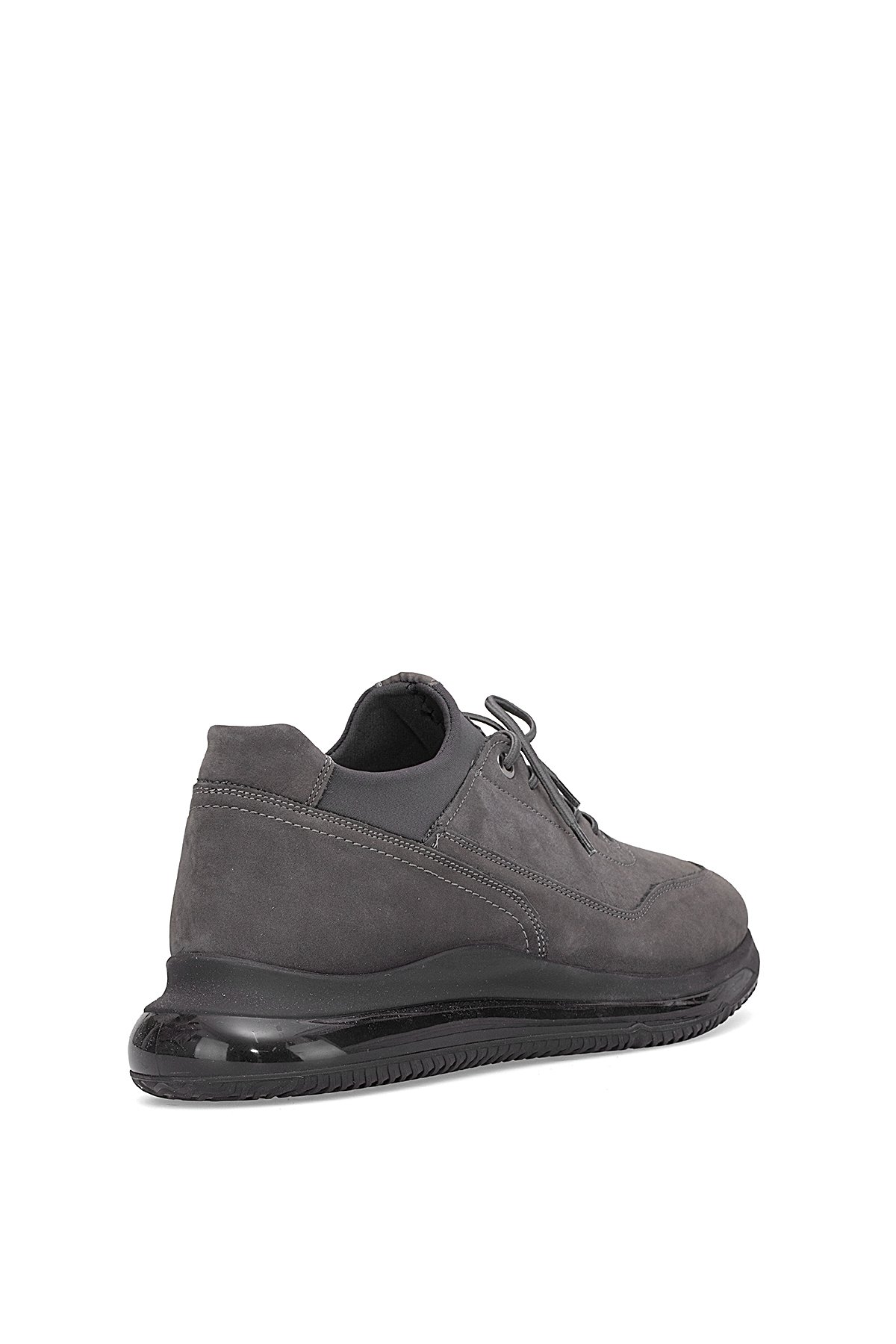 Elit 25KNBL5017 Erkek Hakiki Deri Casual Ayakkabı Gri - Görsel 5