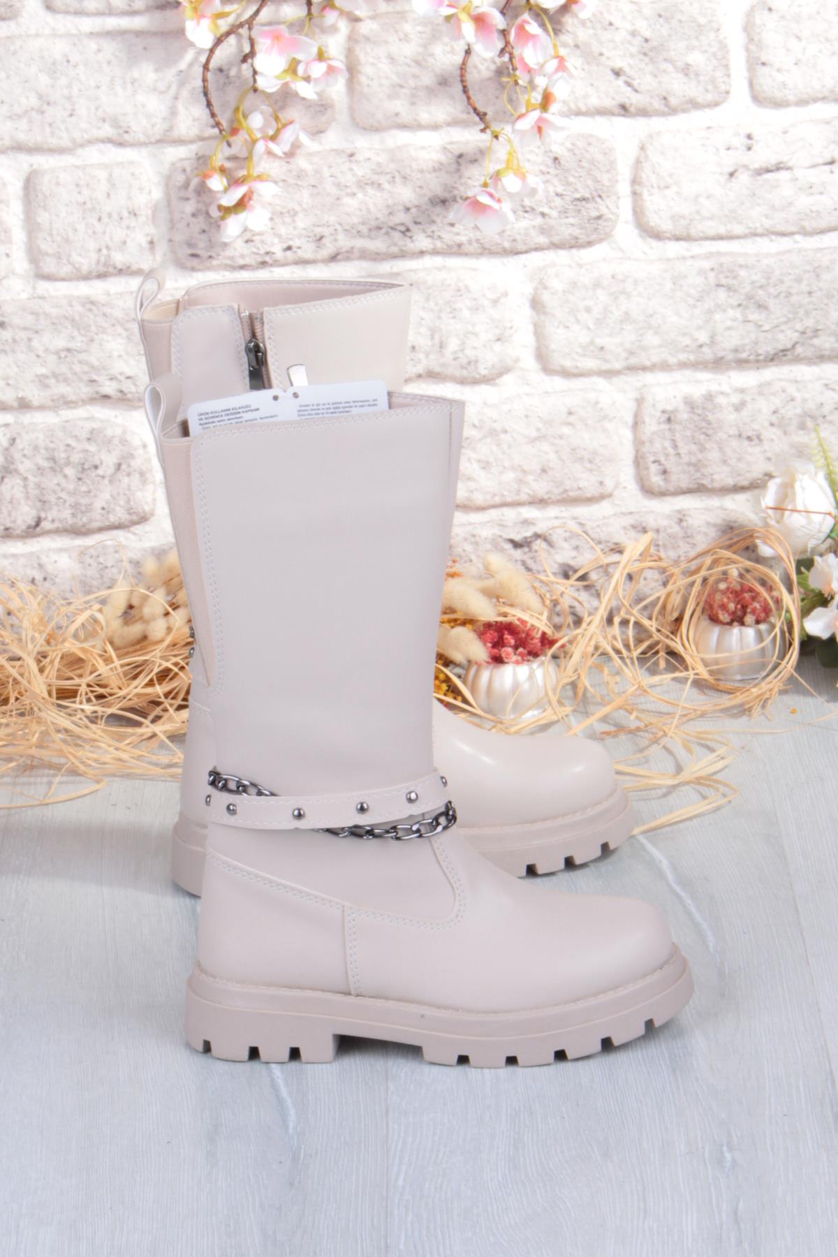 Cool Paris Anatomik Sıcak Astar Kaymaz Taban Kız Çocuk Çizme - Görsel 3