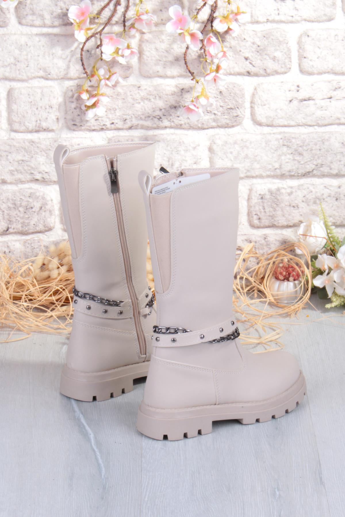 Cool Paris Anatomik Sıcak Astar Kaymaz Taban Kız Çocuk Çizme - Görsel 5