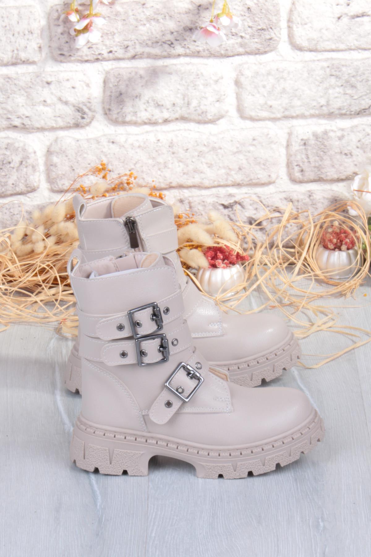 Cool Caneda Anatomik Sıcak Astar Kaymaz Taban Kız Çocuk Bot - Görsel 3