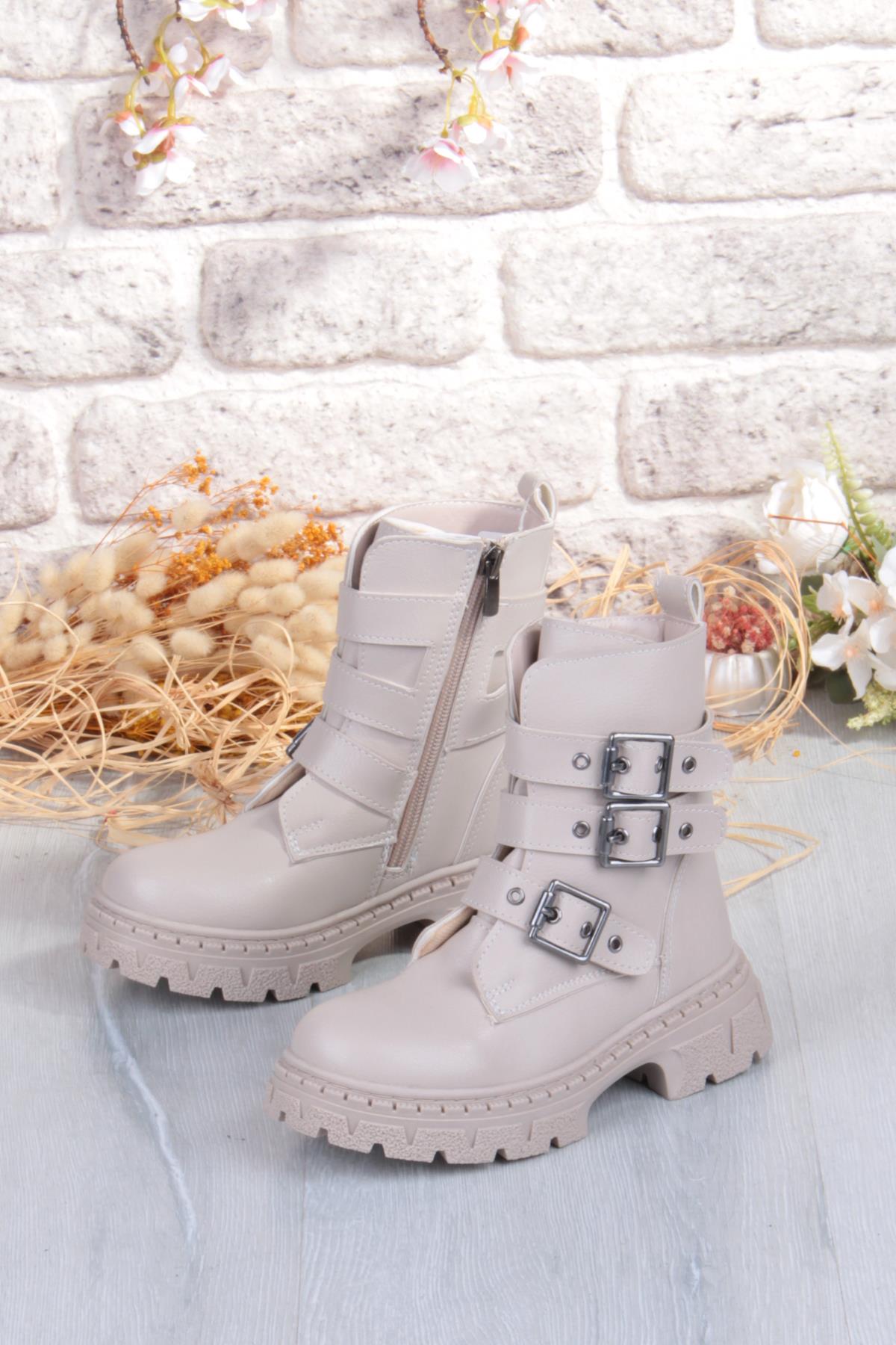 Cool Caneda Anatomik Sıcak Astar Kaymaz Taban Kız Çocuk Bot - Görsel 4