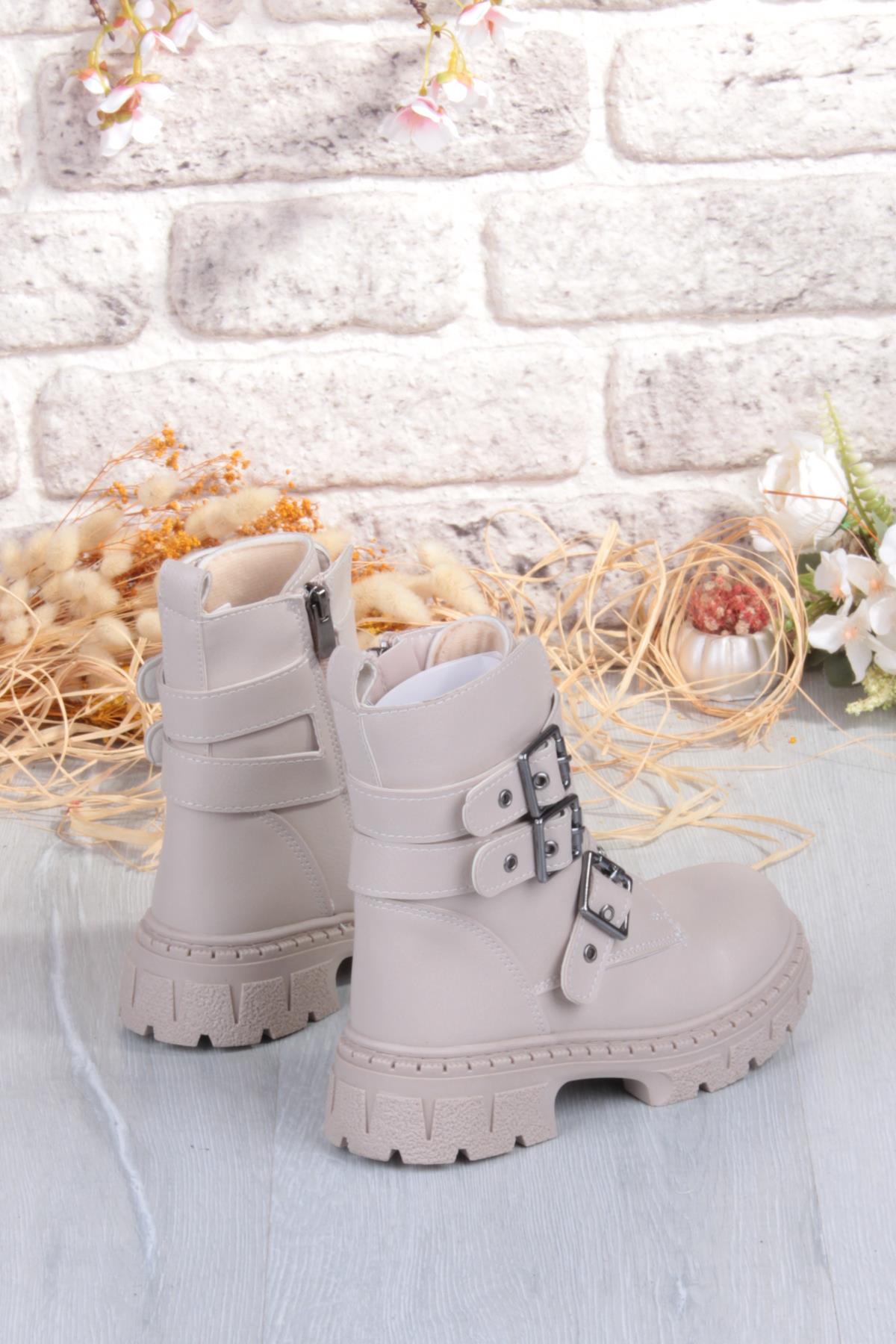 Cool Caneda Anatomik Sıcak Astar Kaymaz Taban Kız Çocuk Bot - Görsel 5