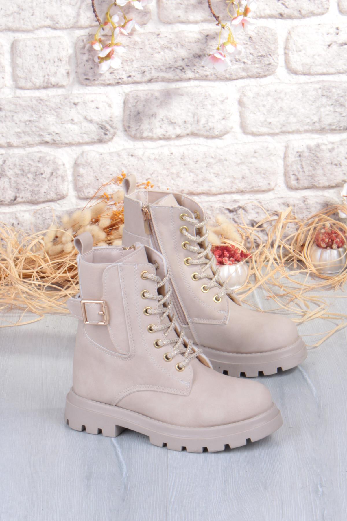 Cool Aleda Anatomik Sıcak Astar Kaymaz Taban Kız Çocuk Bot - Görsel 2